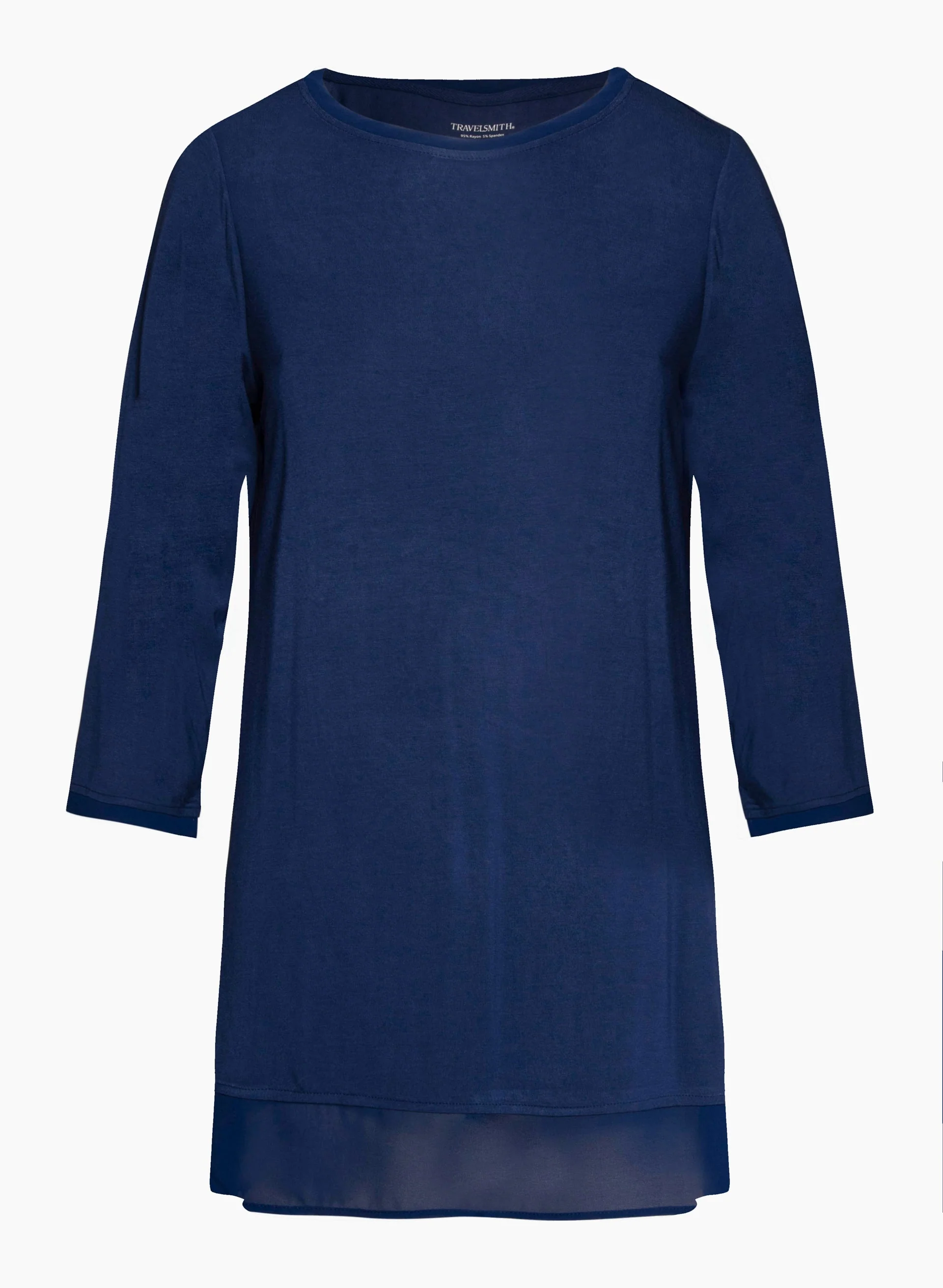 3/4 Sleeve Tunic Tee - Image 5