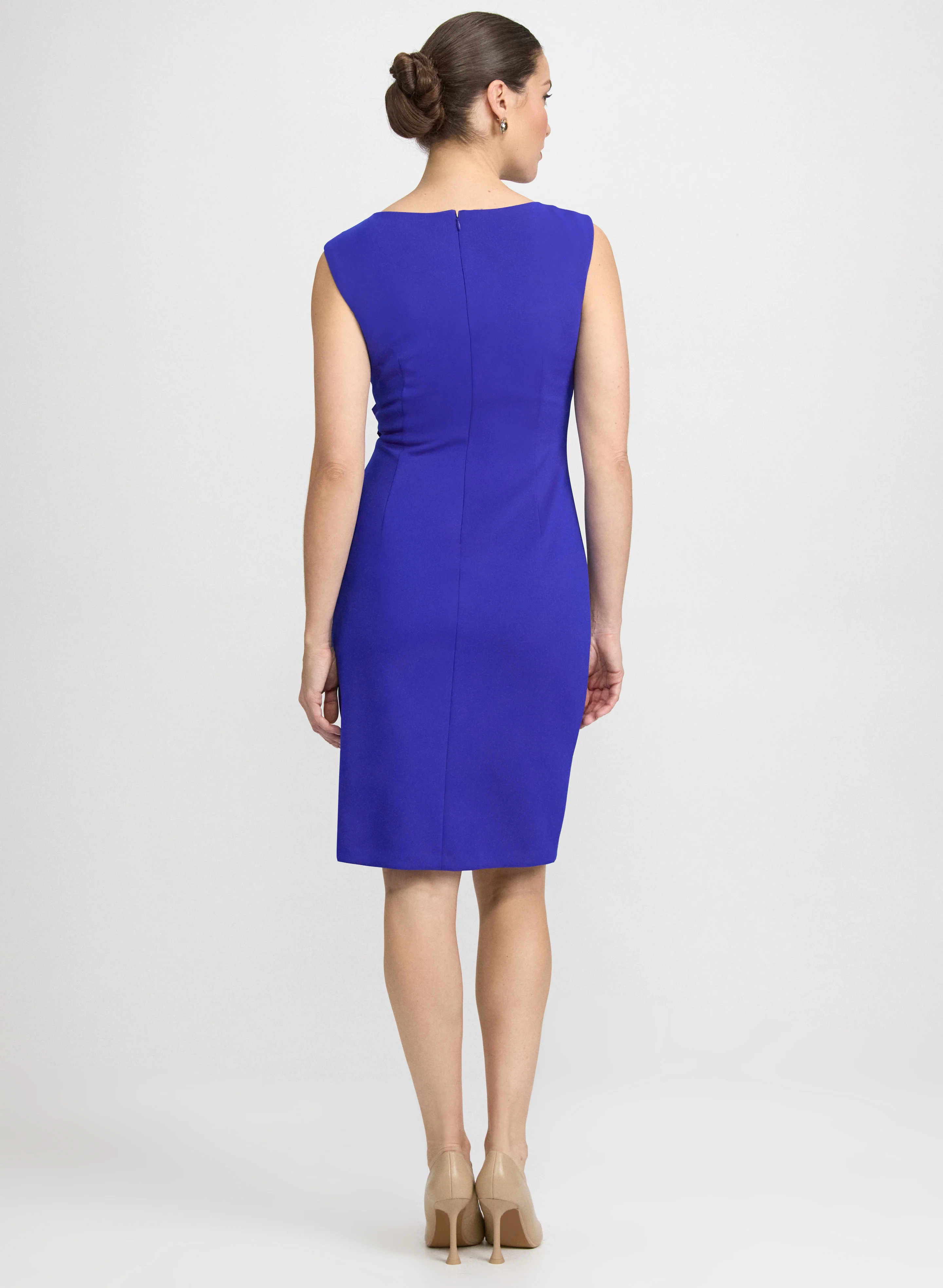 3D Floral Detail Dress - Image 4