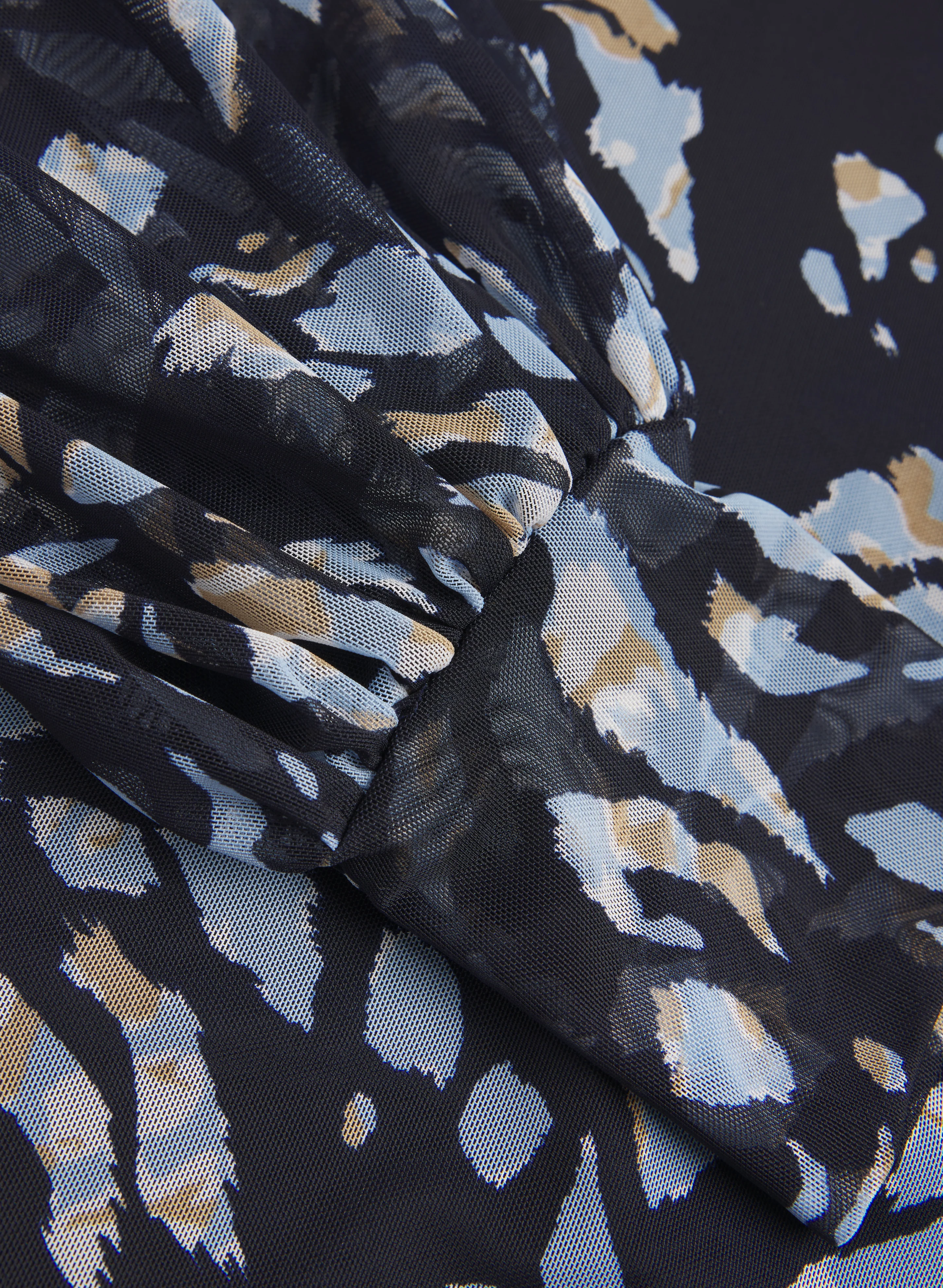 Abstract Animal Print Top - Image 7