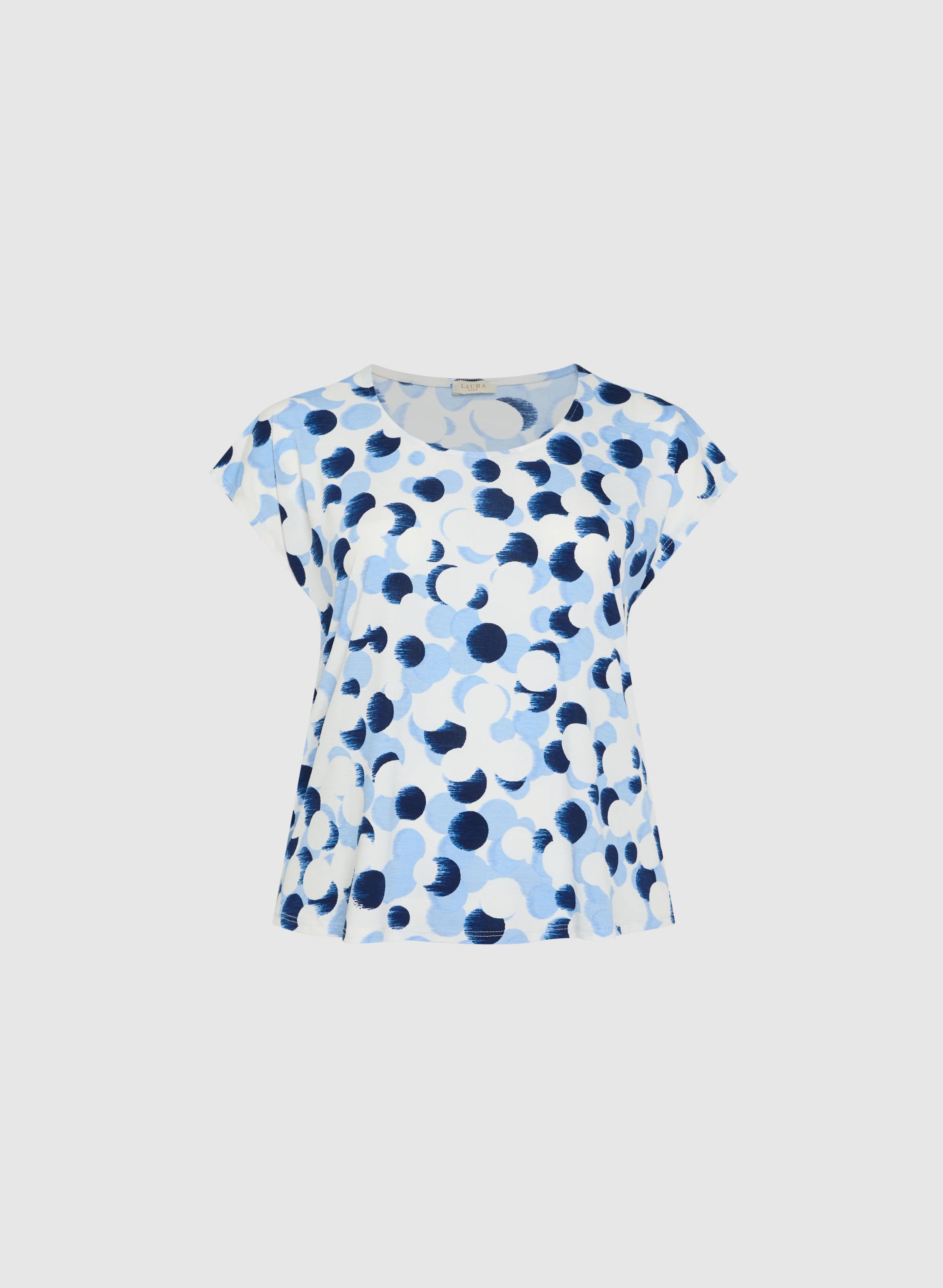 Abstract Dot Print Top - Image 6