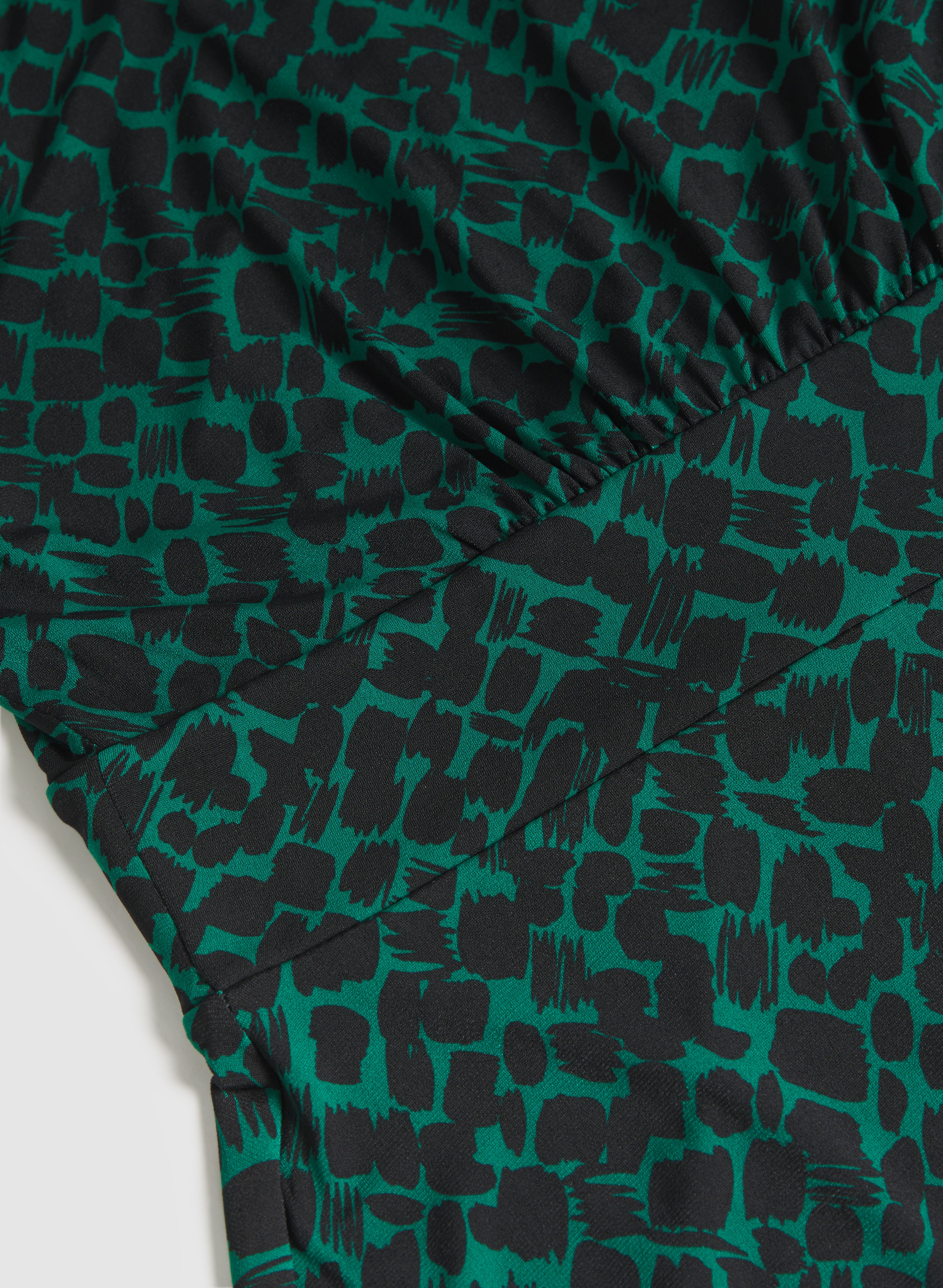 Abstract Midi Dress - Image 7