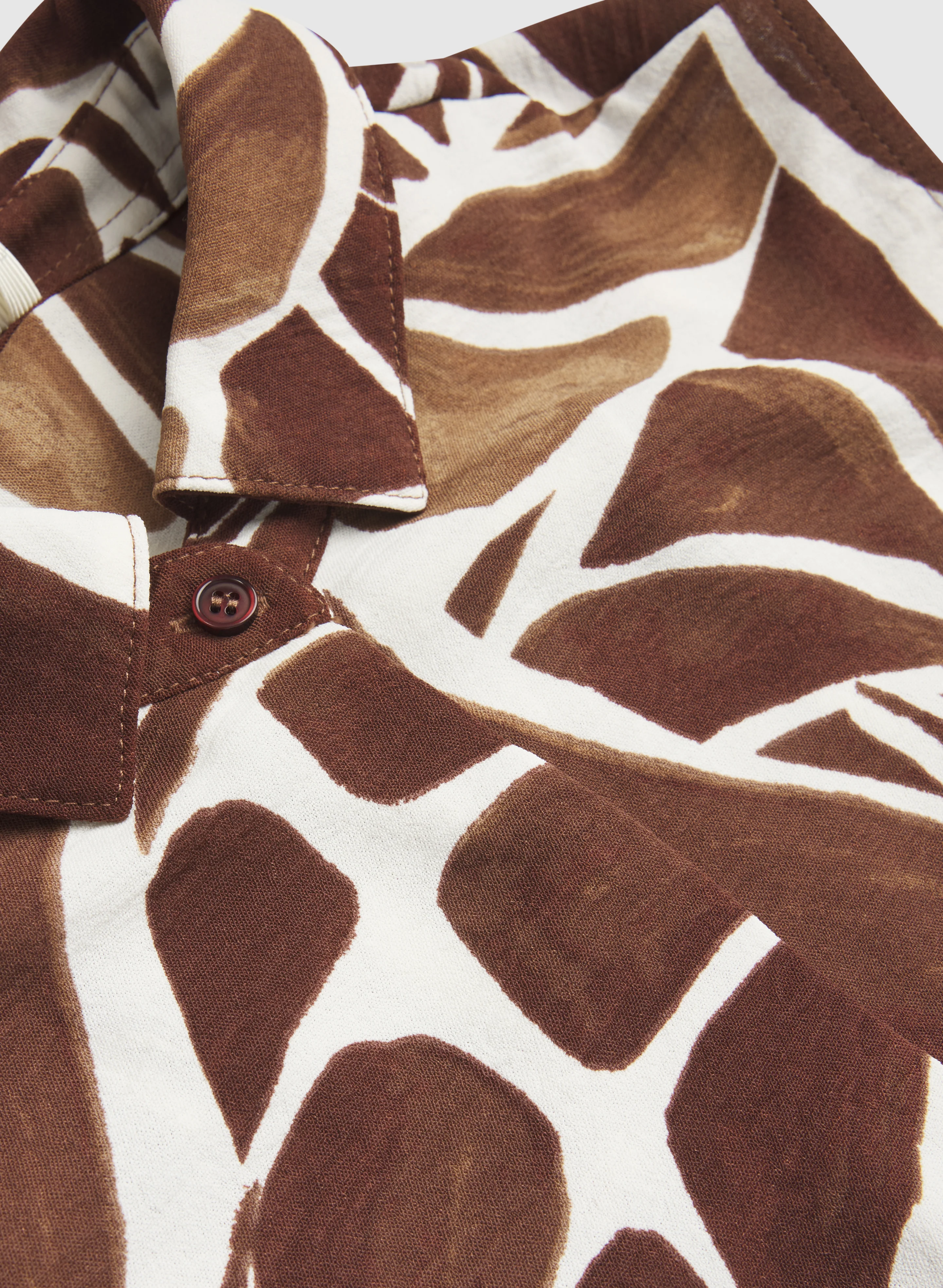 Abstract Print Blouse - Image 7