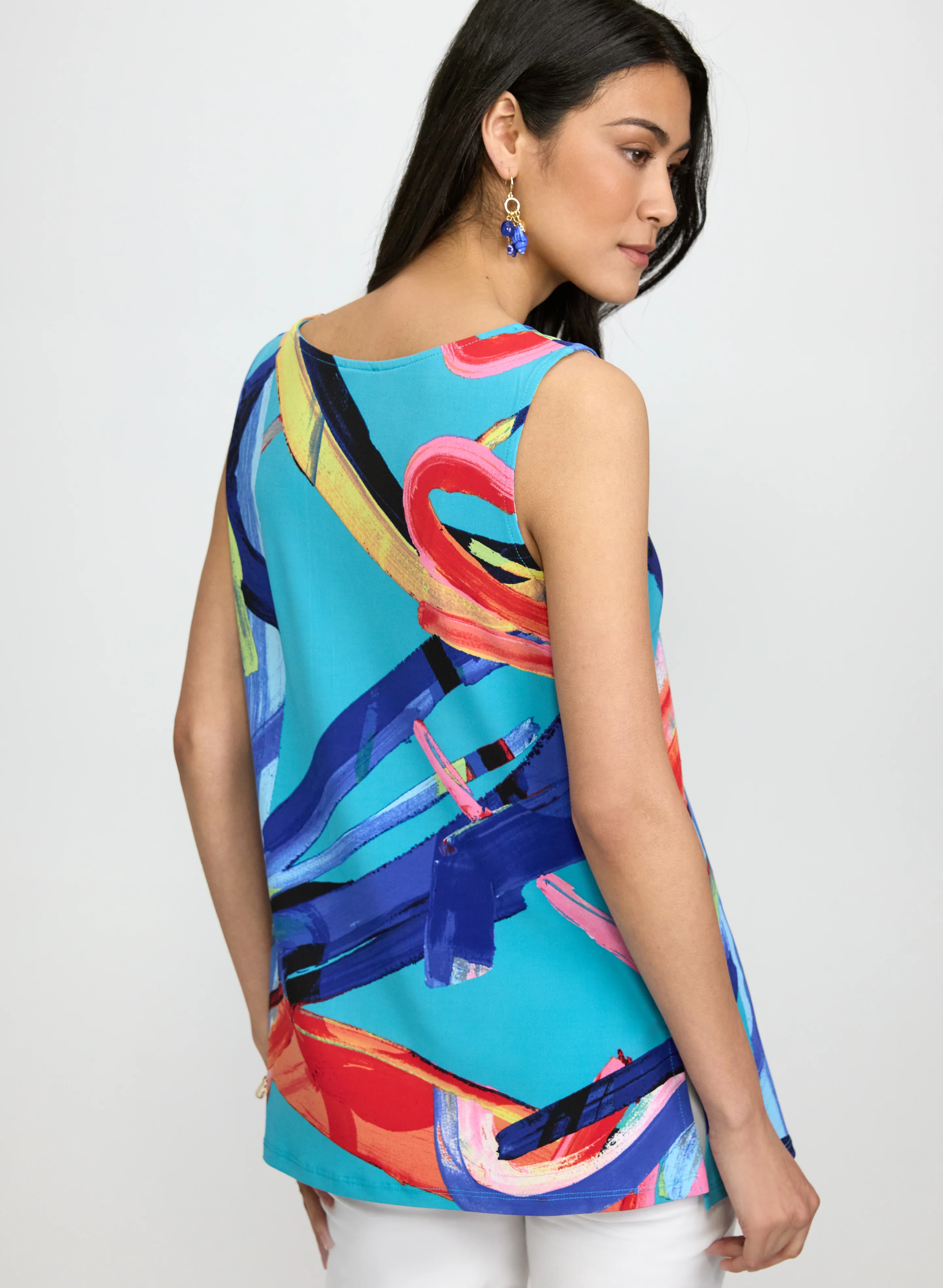 Abstract Print Tank Top - Image 3