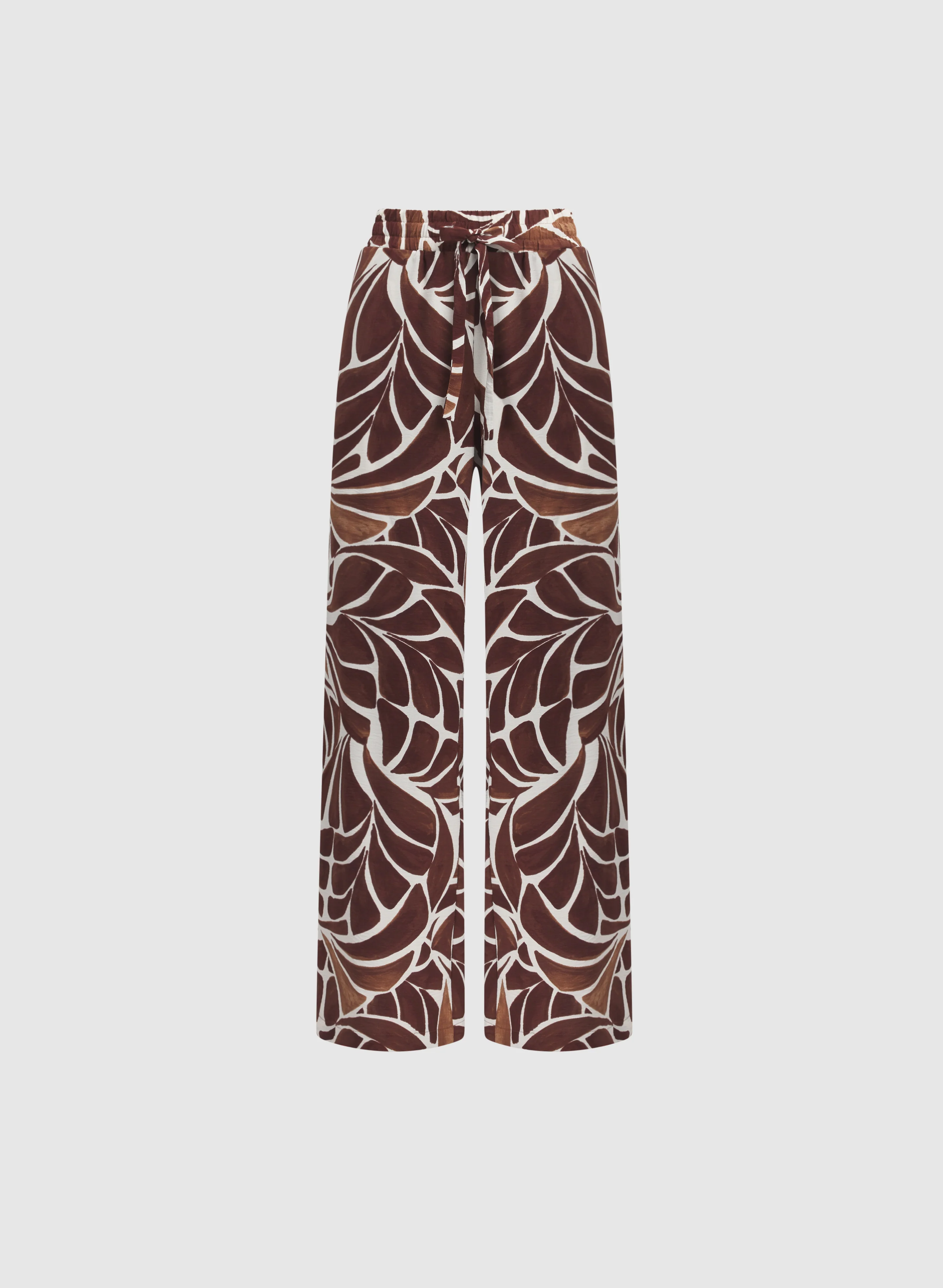 Abstract Wide-Leg Pants - Image 6