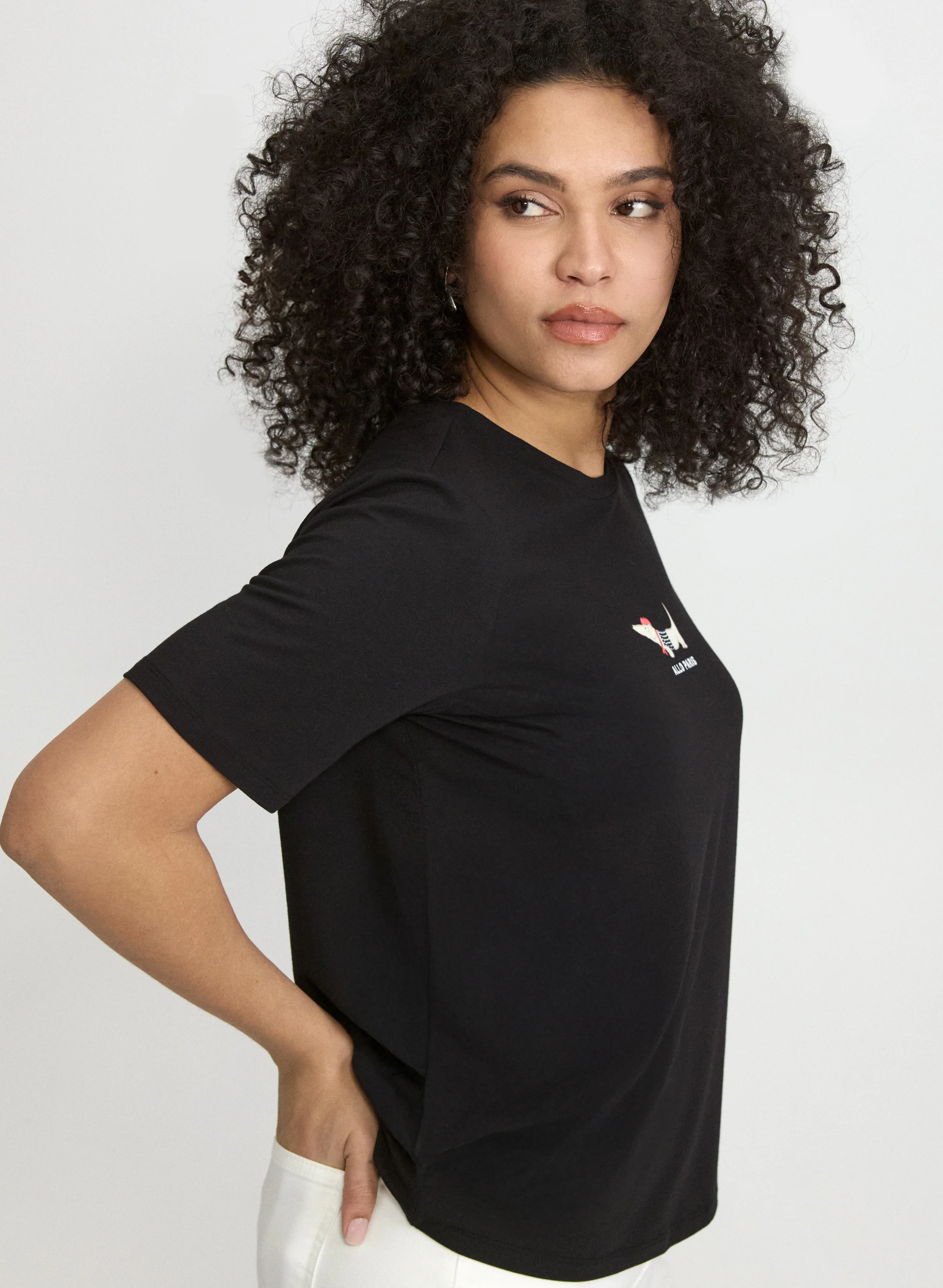 'Allo Paris' T-Shirt - Image 5