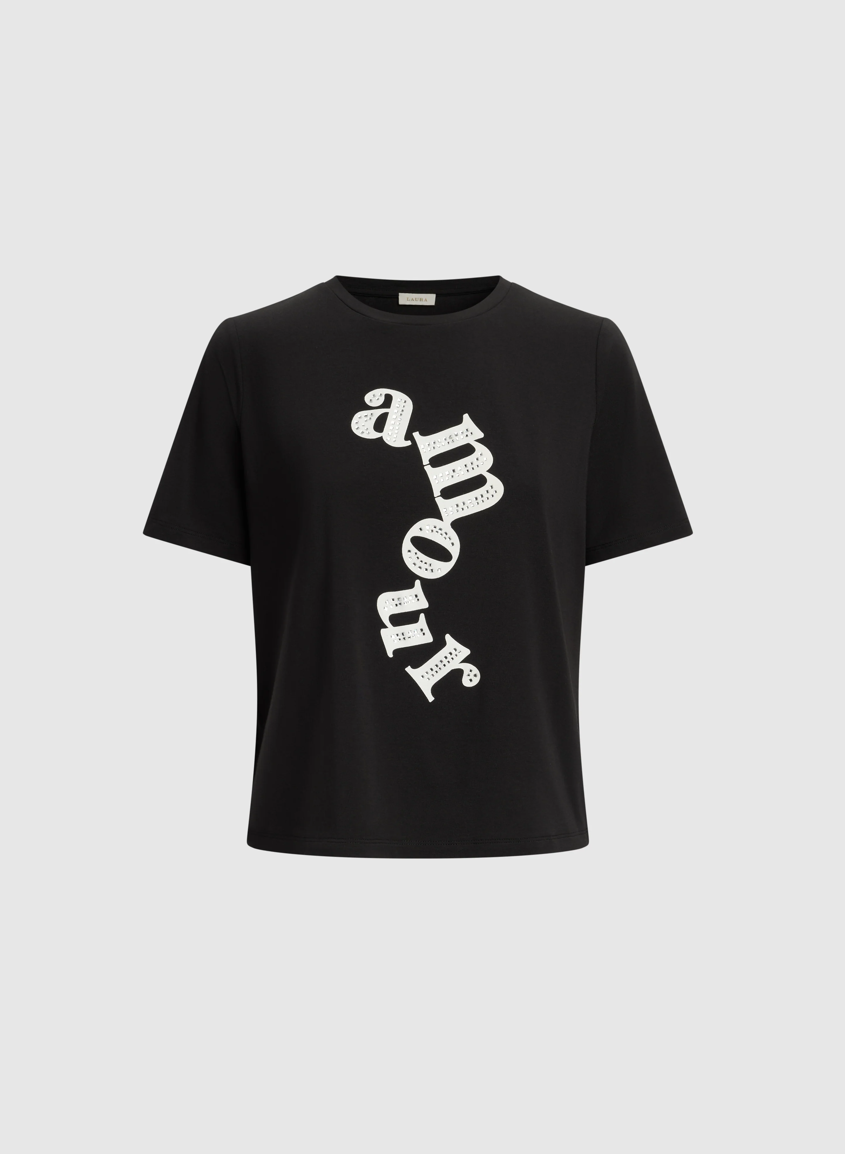 'Amour' Logo T-Shirt - Image 6