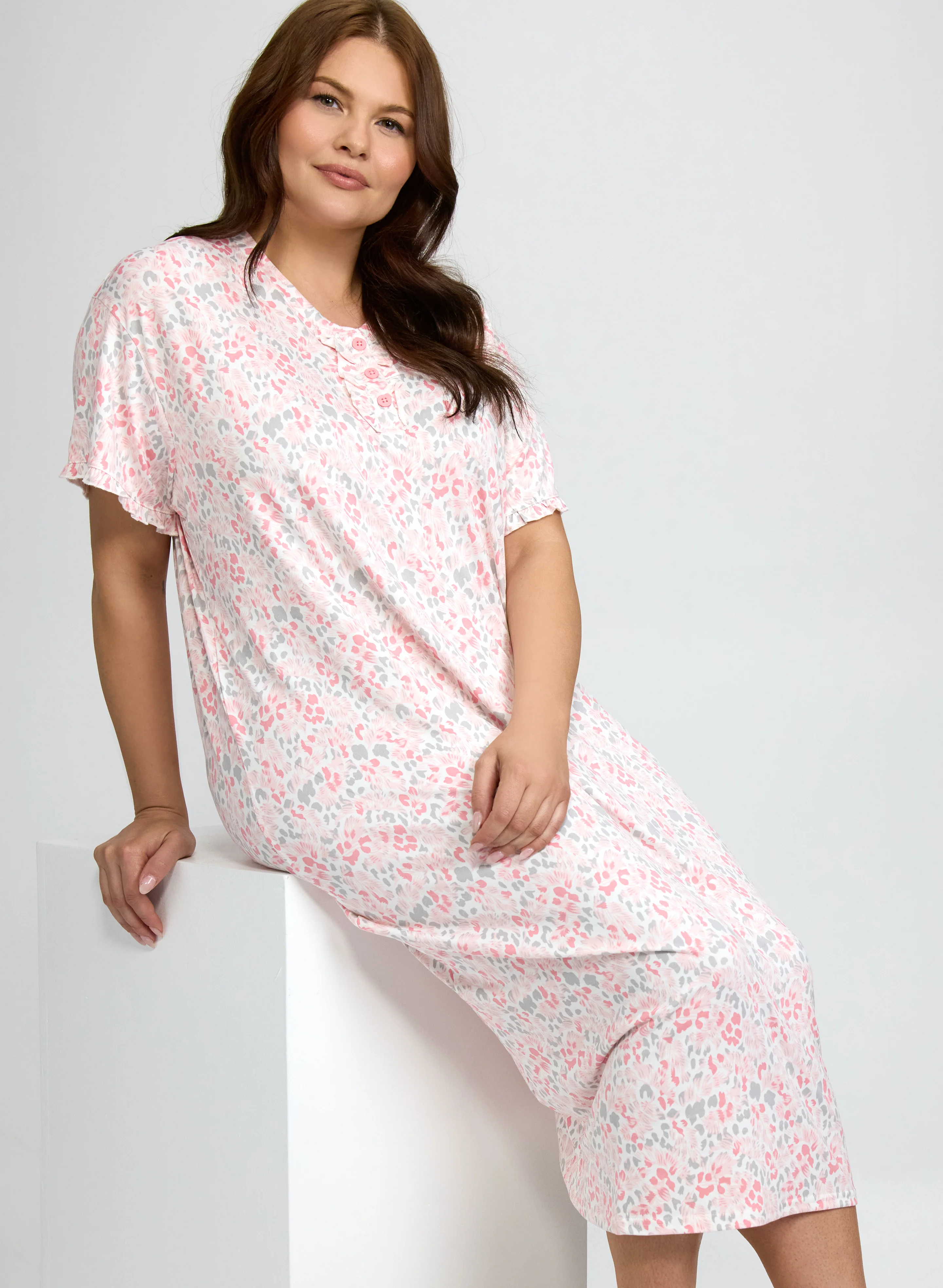 Animal Print Night Gown - Image 2