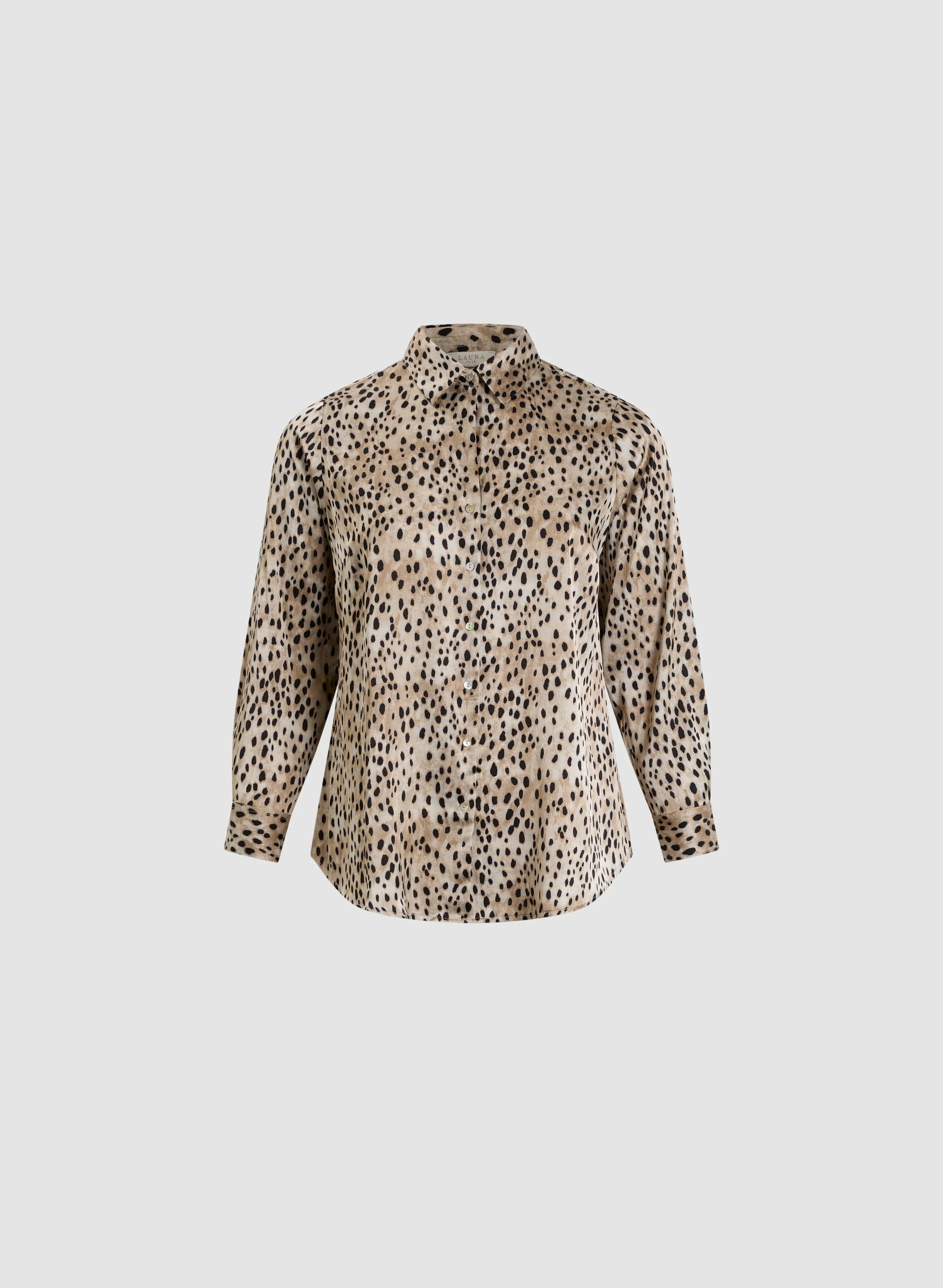 Animal Print Satin Shirt - Image 6