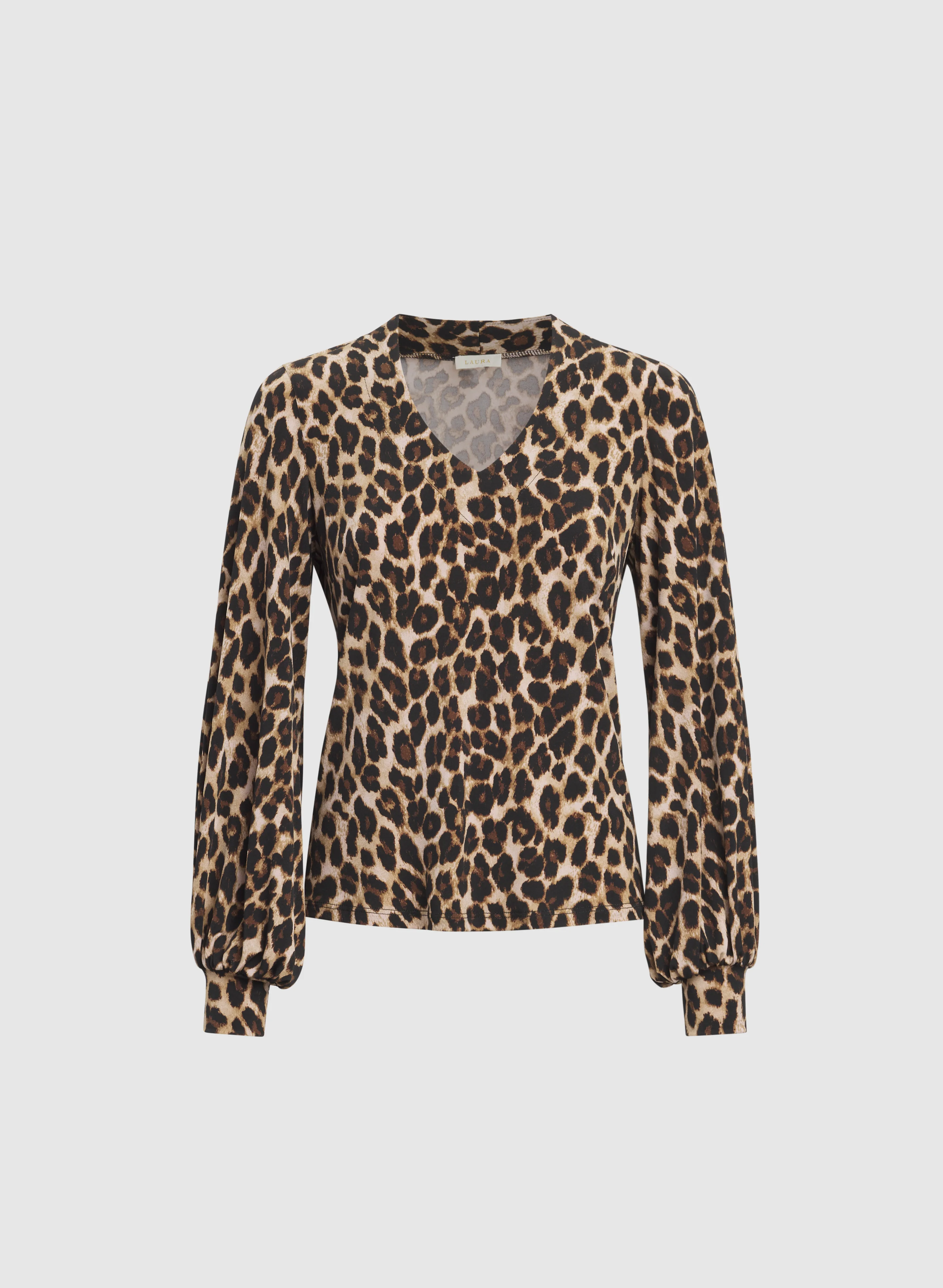Animal Print Top - Image 6