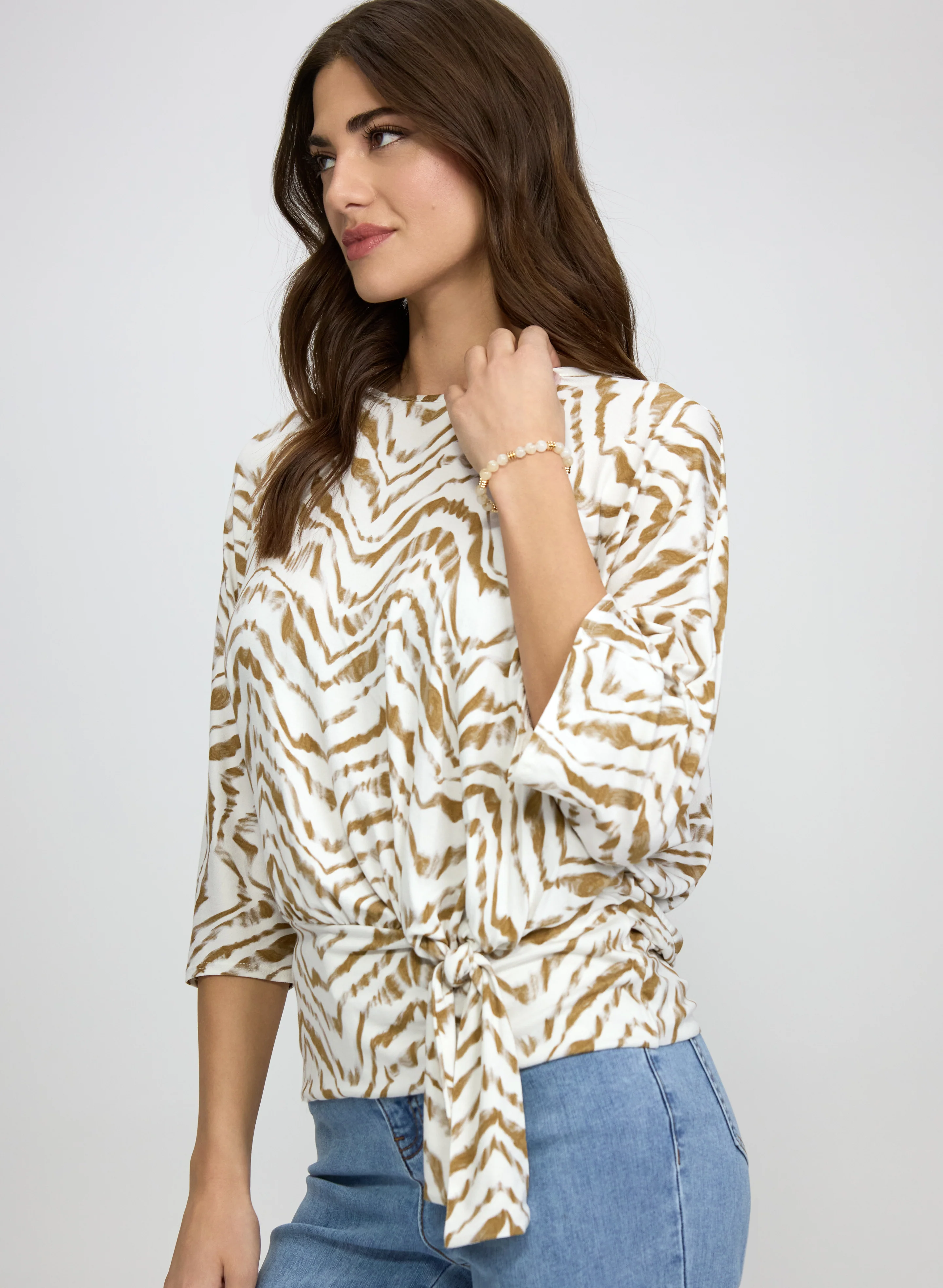 Animal Print Top - Image 2