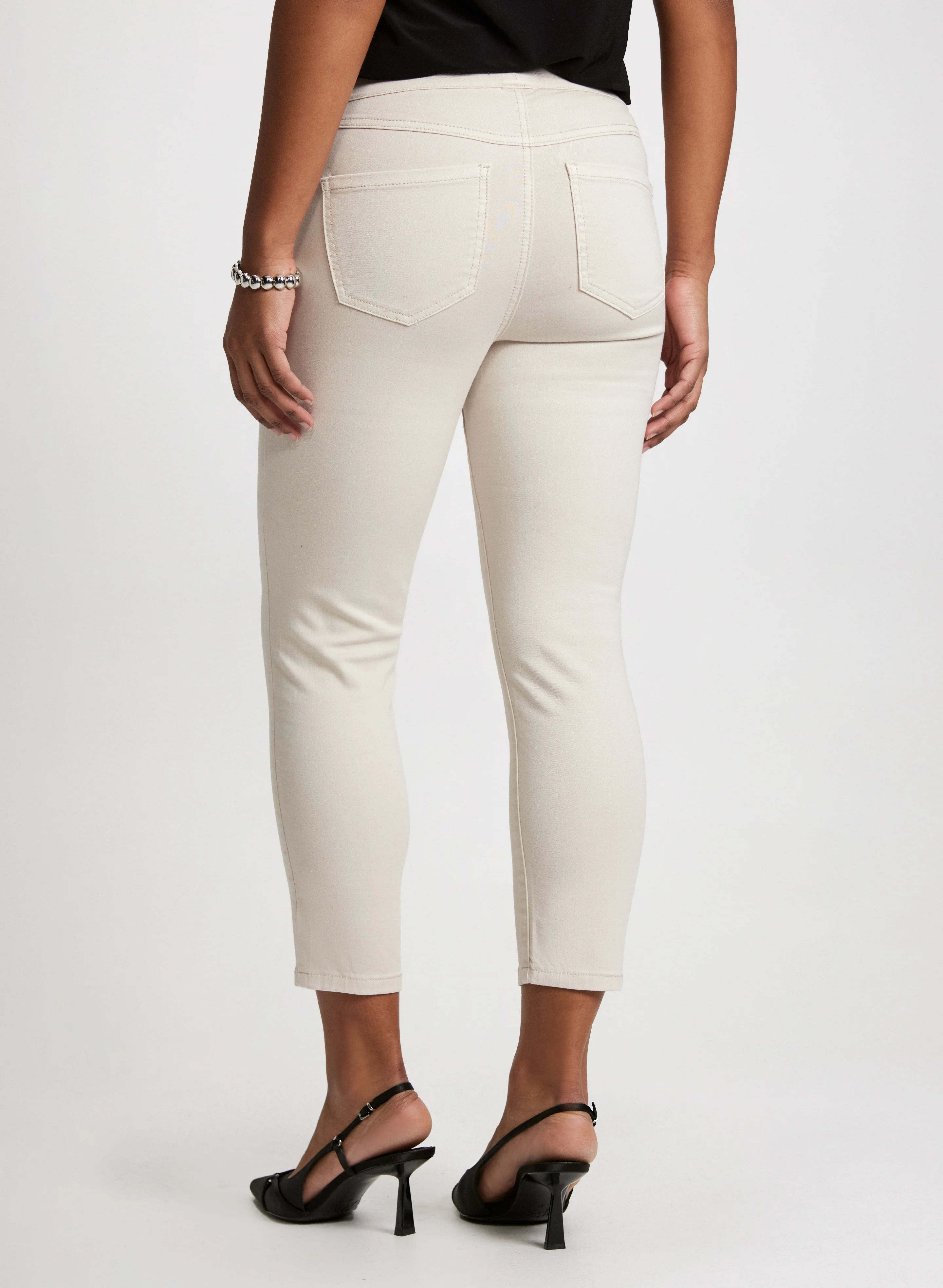 Ankle Length Pull-On Jeans - Image 2