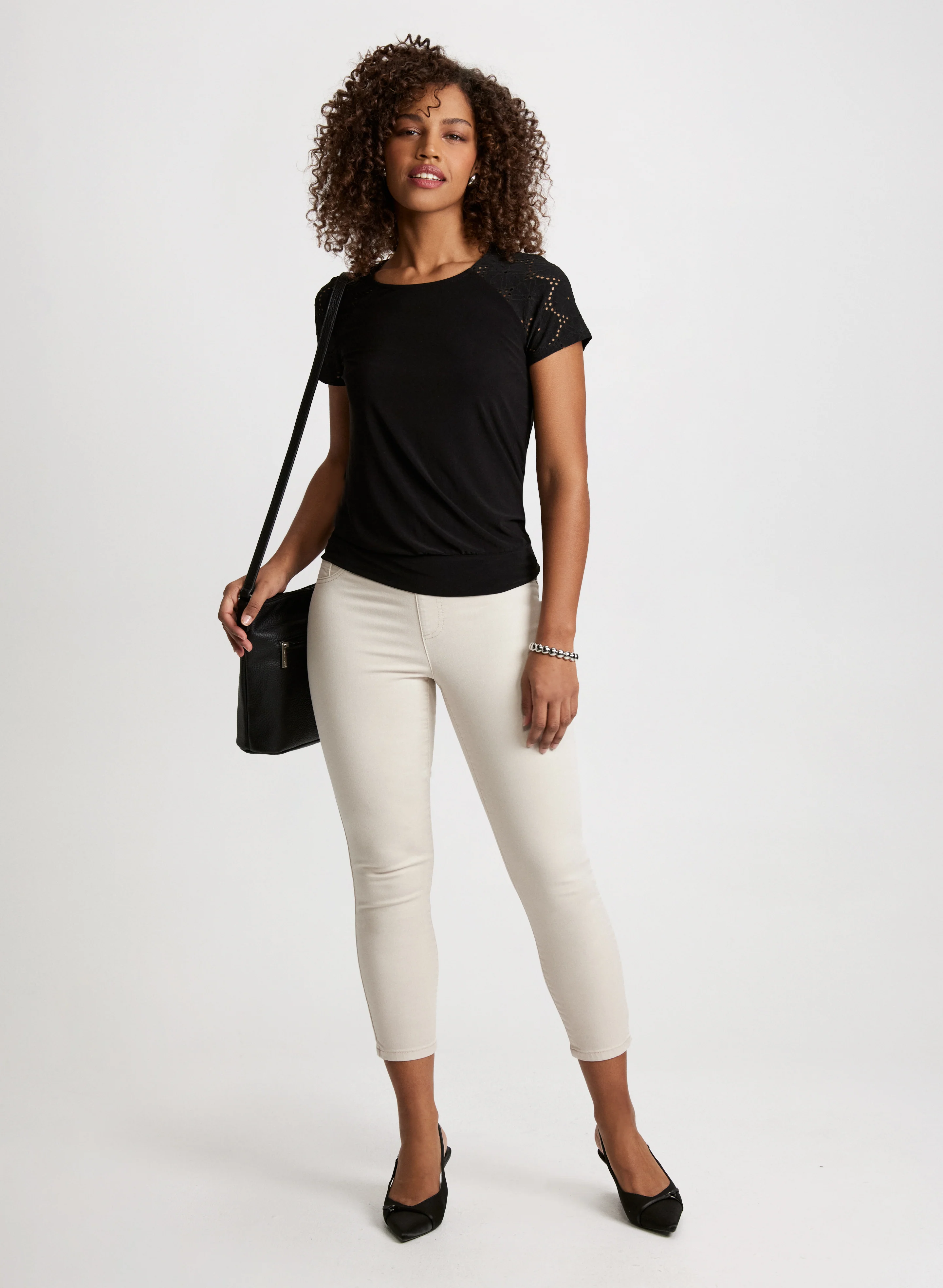 Ankle Length Pull-On Jeans - Image 3