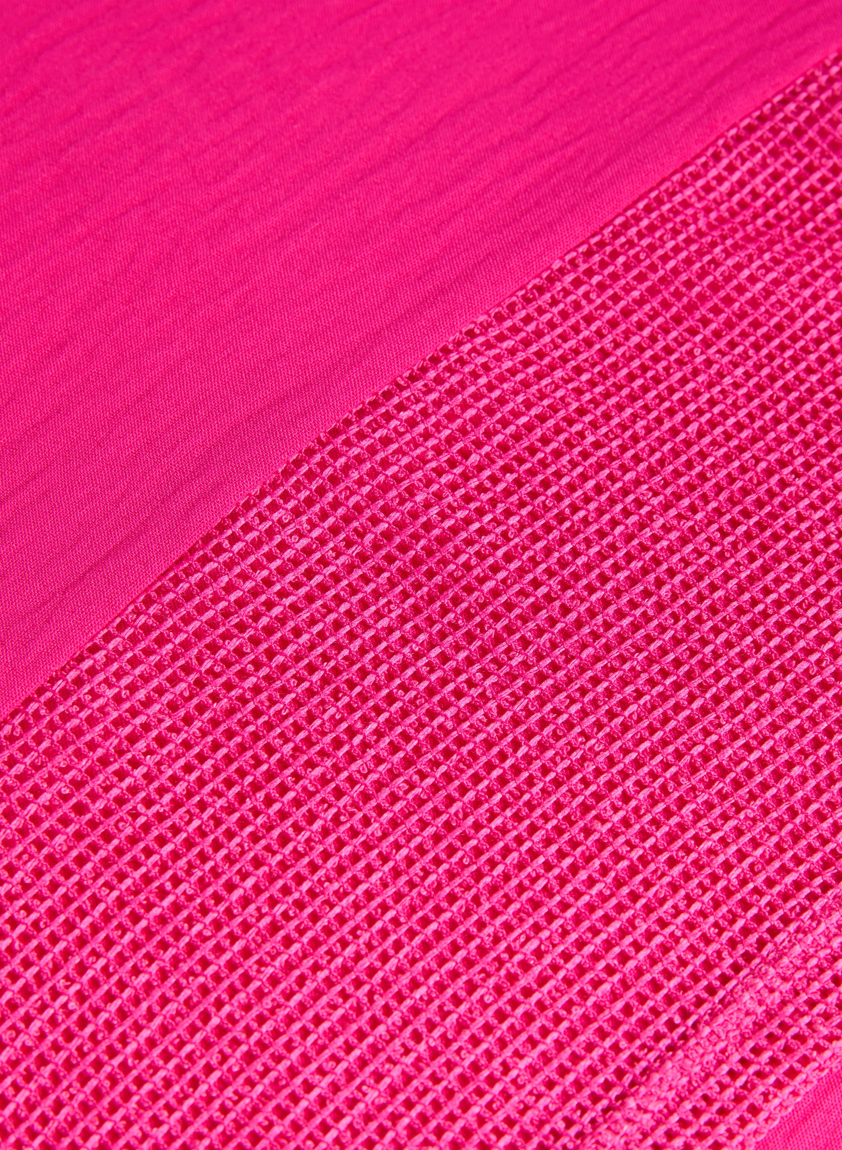 Asymmetric Mesh Hem Tunic - Image 8