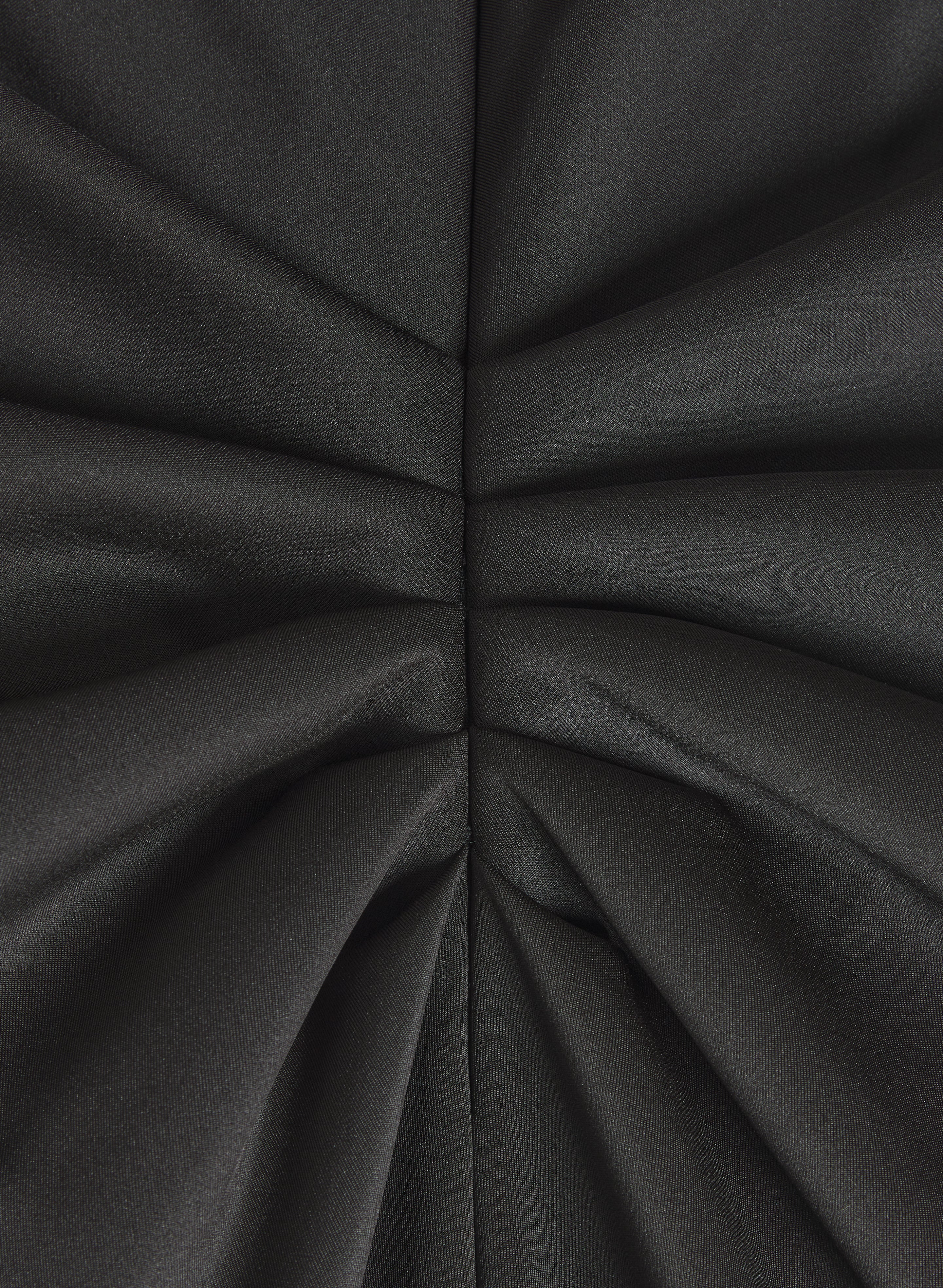 Asymmetric Waterfall Ruffle Dress - Image 7