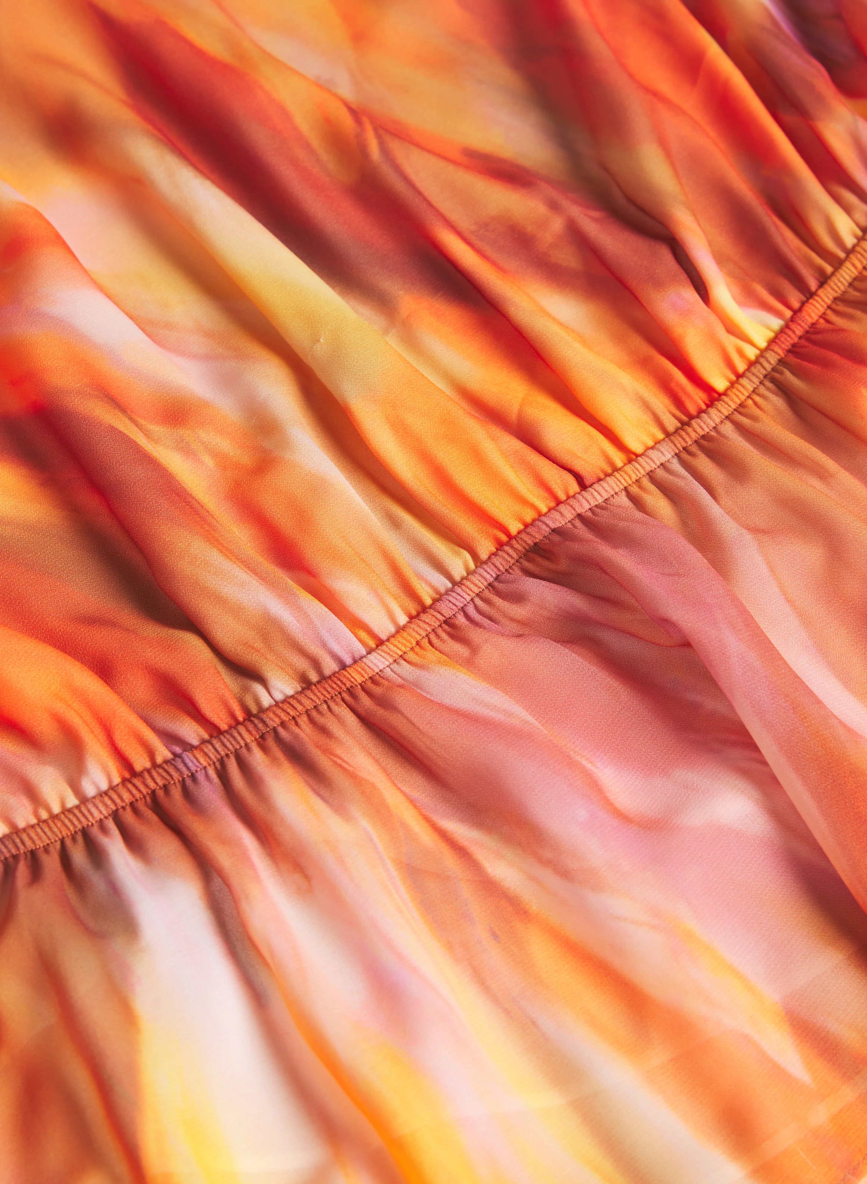 Abstract Peplum Blouse - Image 8