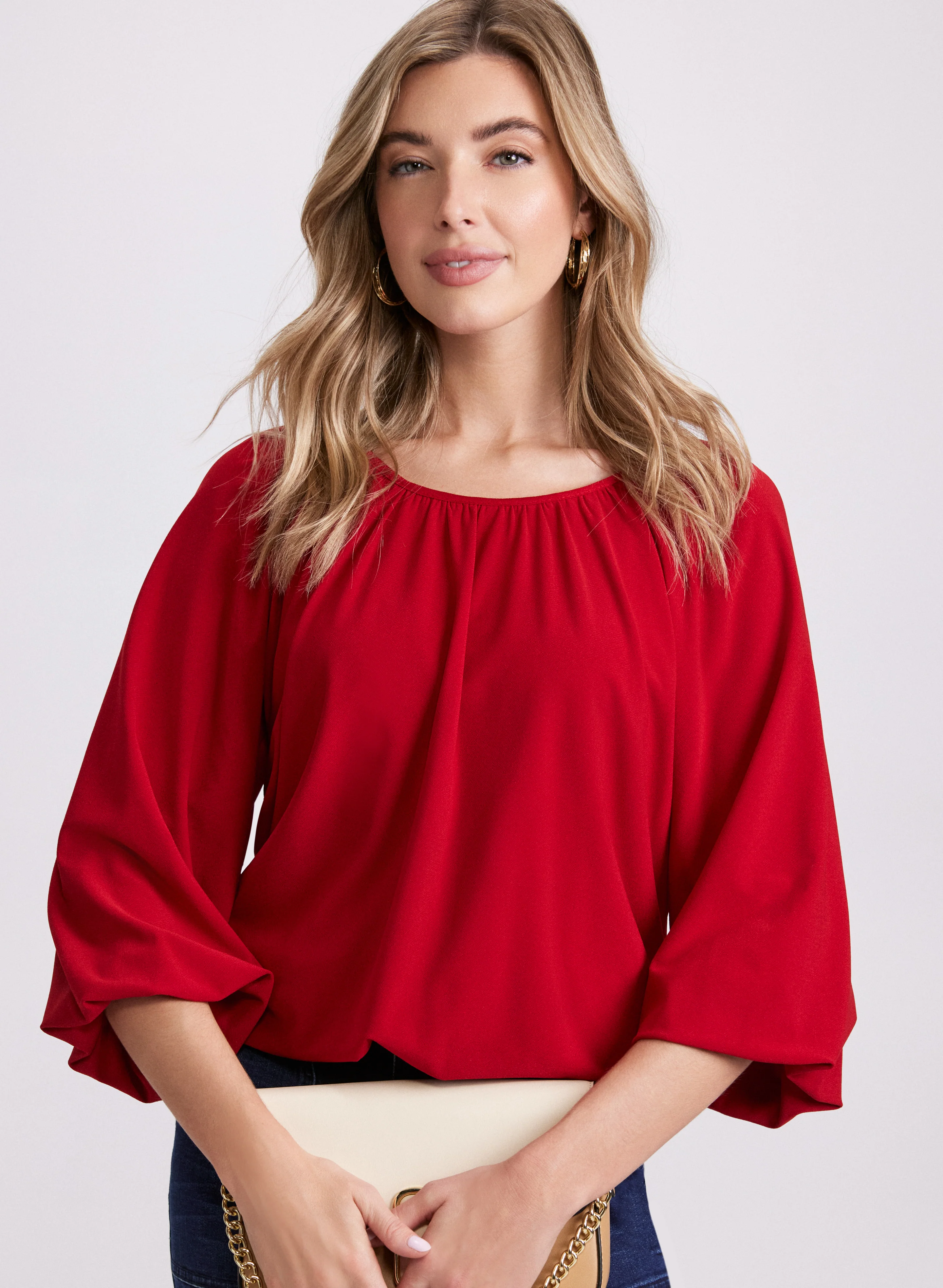 Balloon Sleeve Top - Image 2