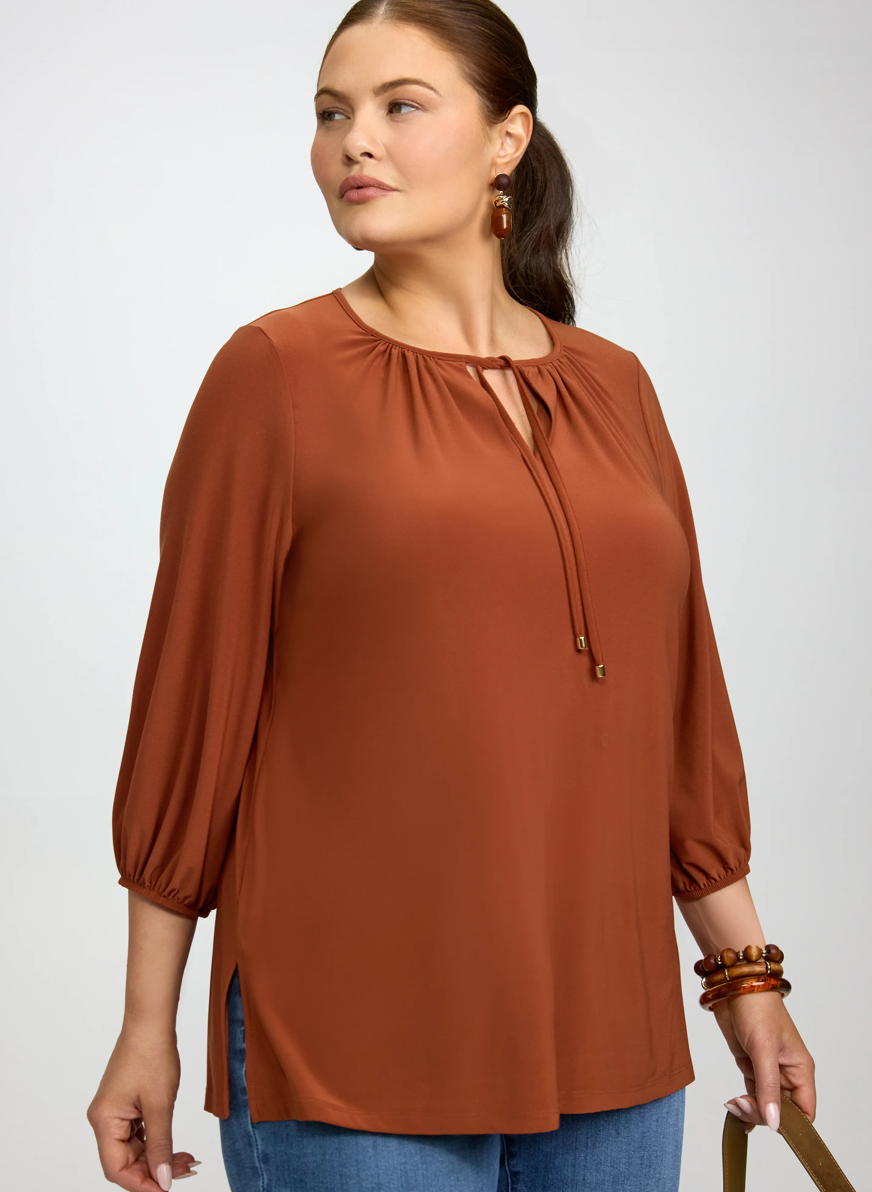 Balloon Sleeve Top - Image 2