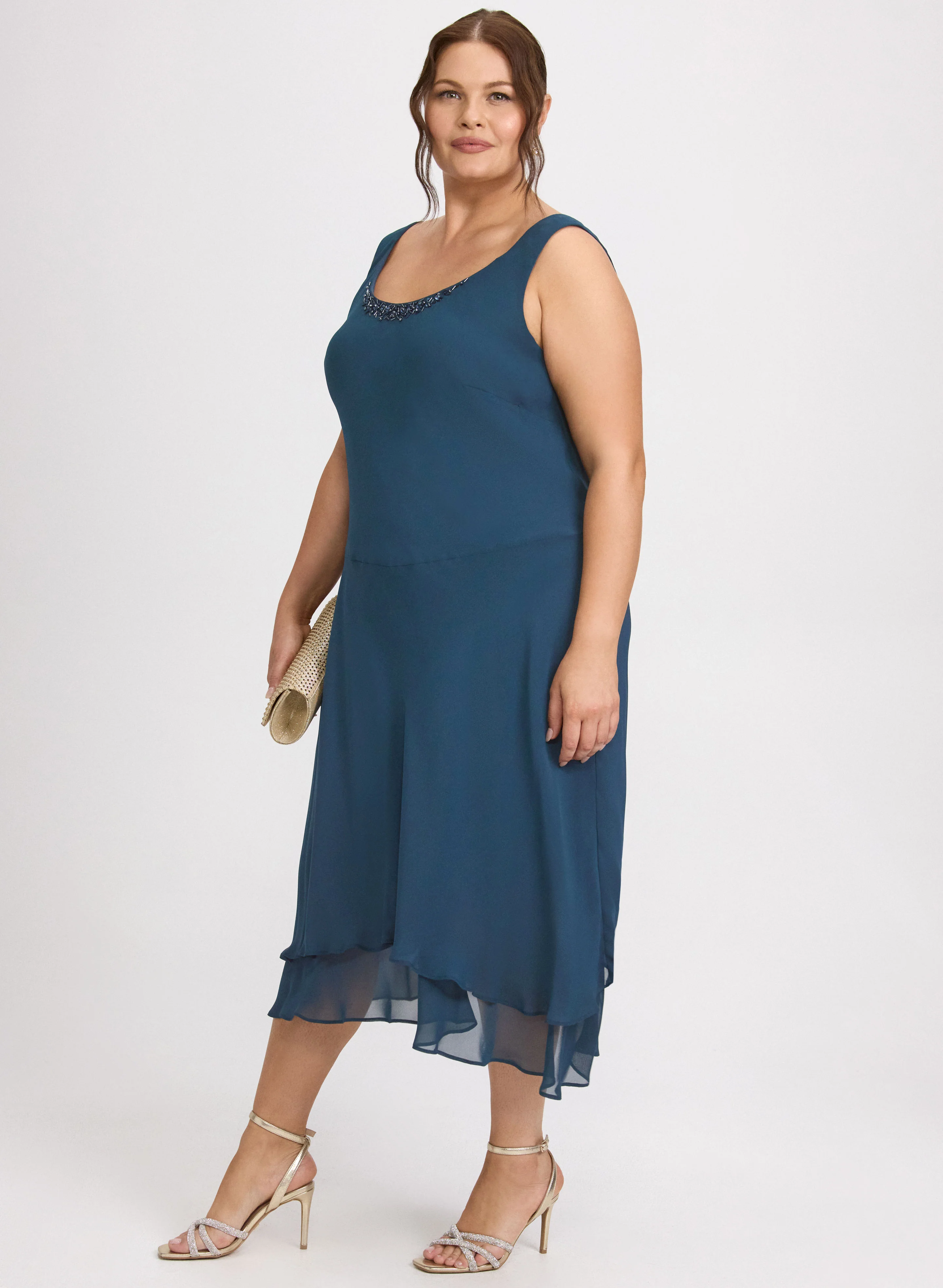 Beaded Dress & Jacket Set - Image 2