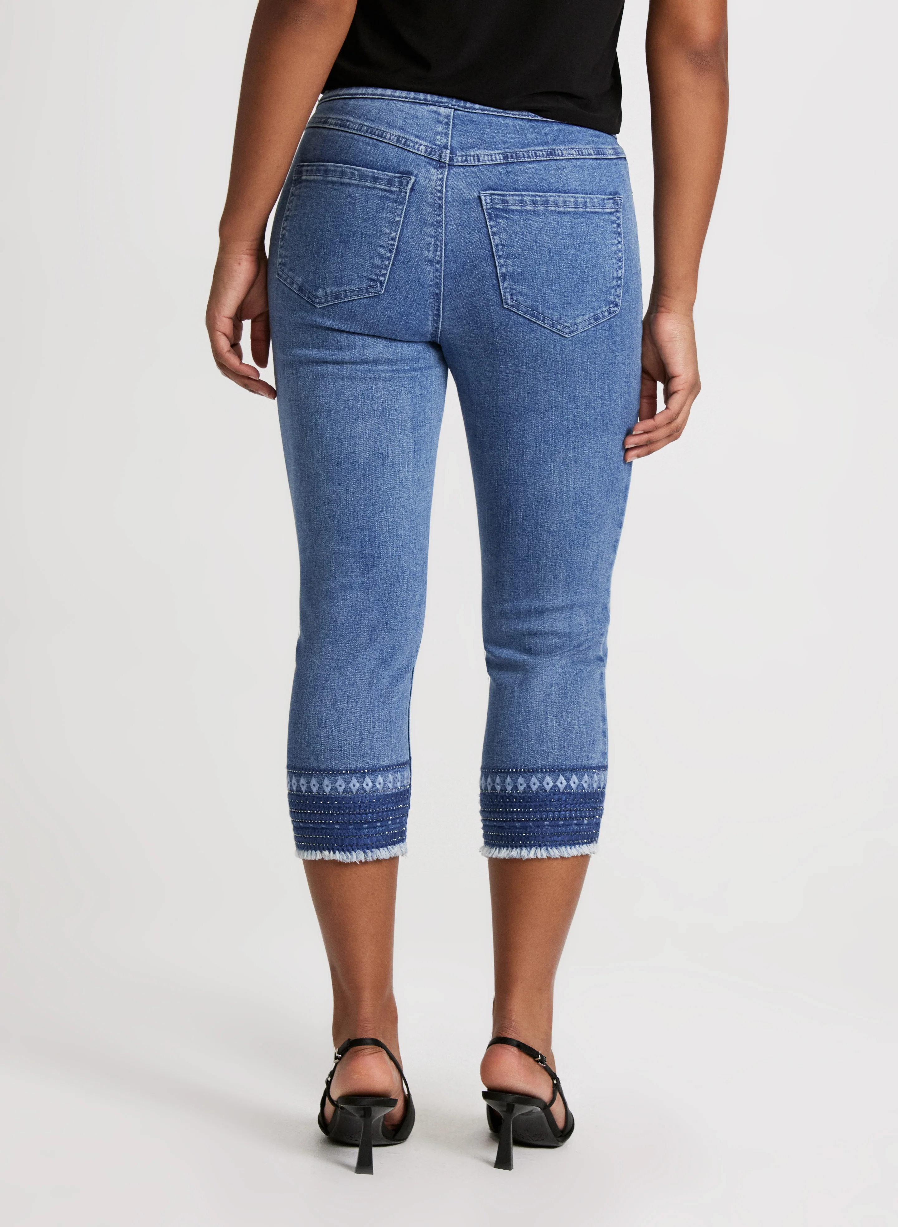 Beads & Fringes Pull-On Jeans - Image 2