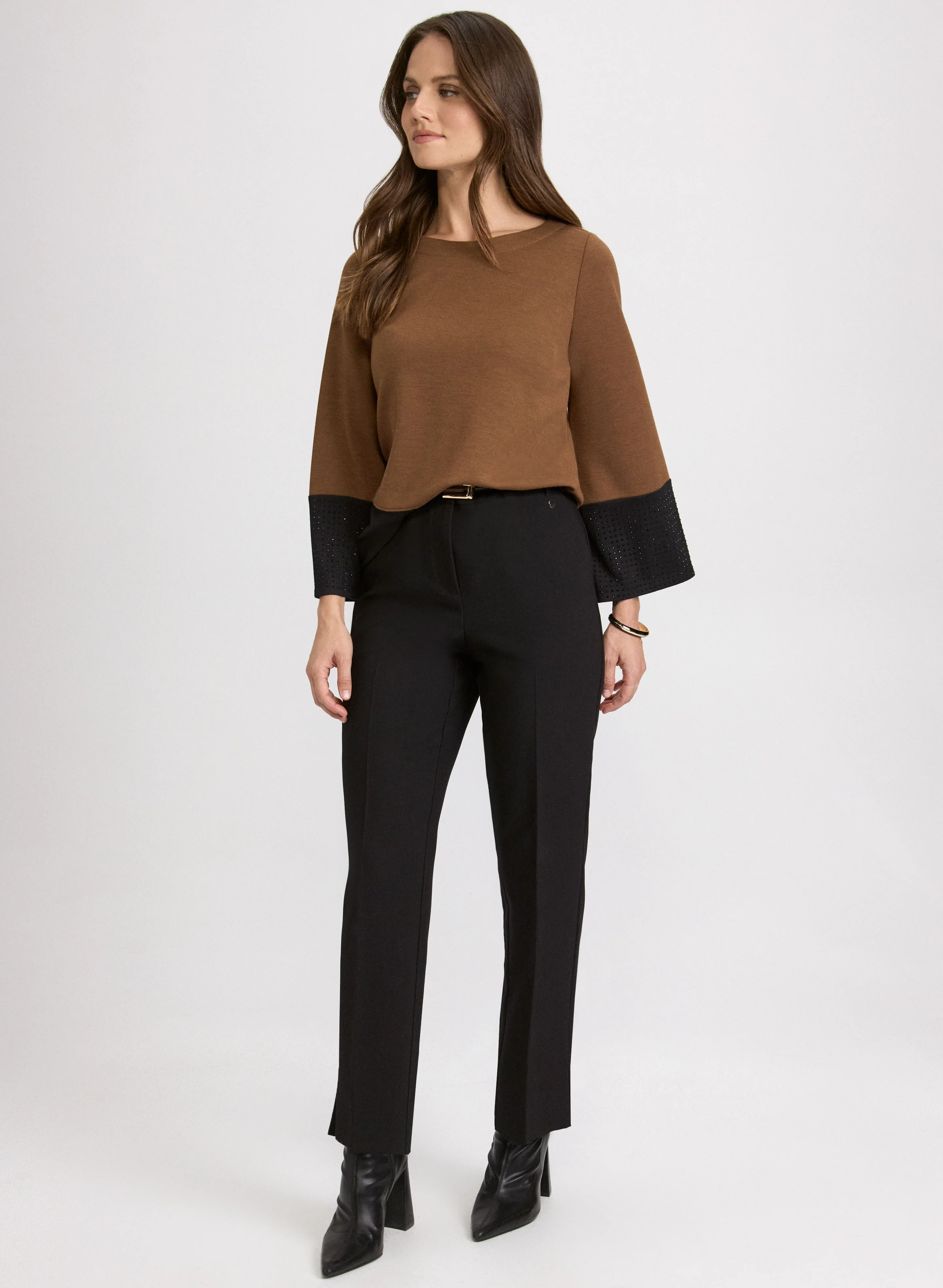 Bell Sleeve Knit Top - Image 3