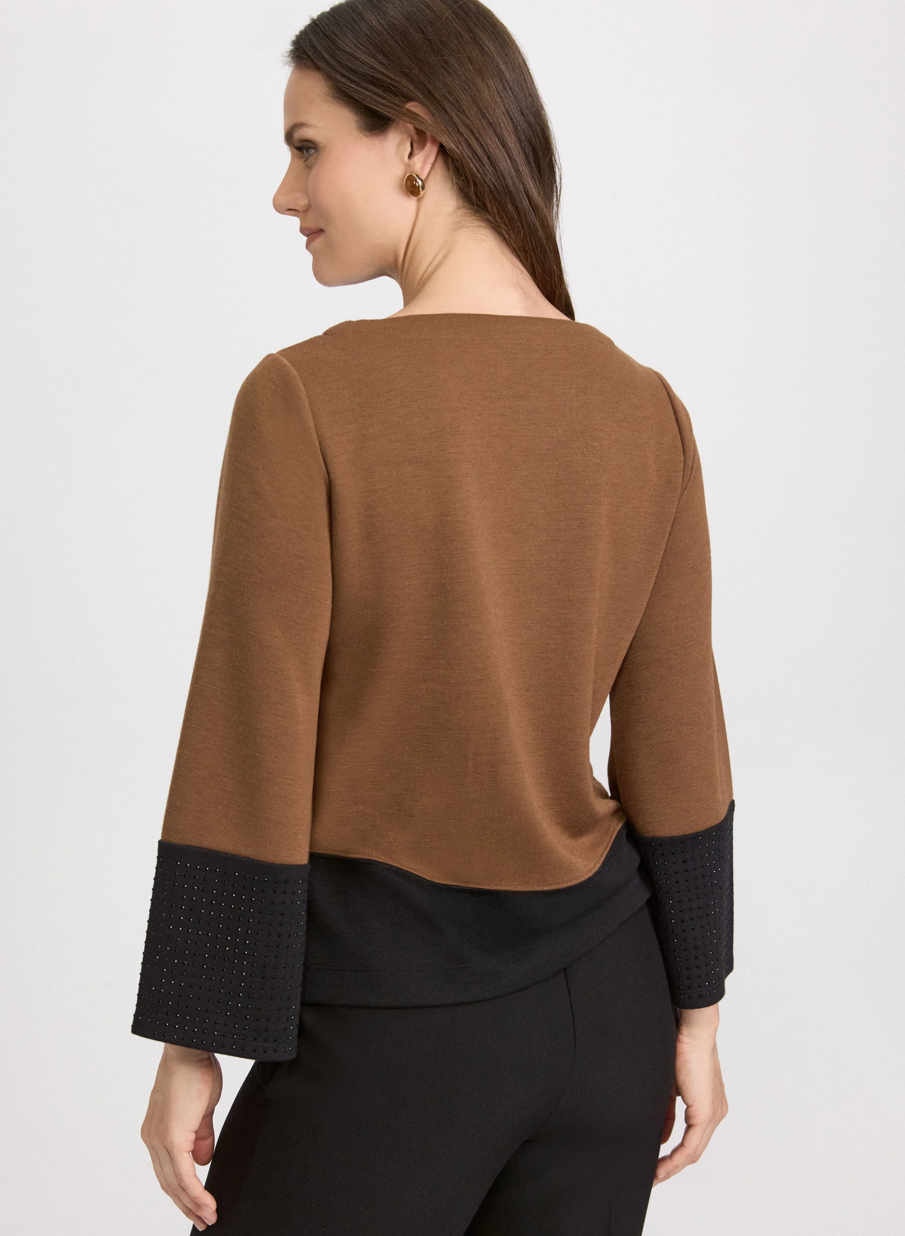 Bell Sleeve Knit Top - Image 4