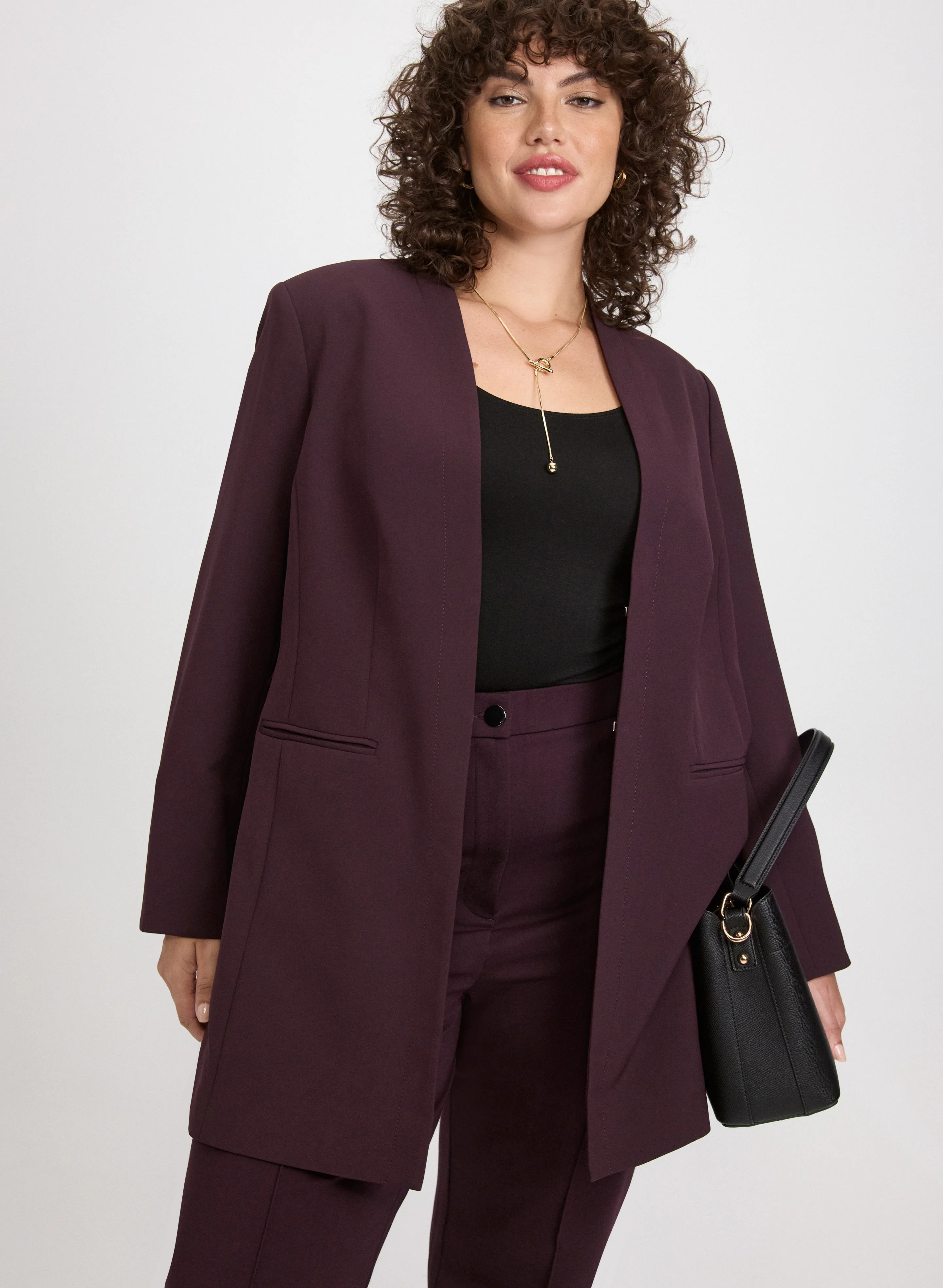 Belted Longline Blazer - Image 5