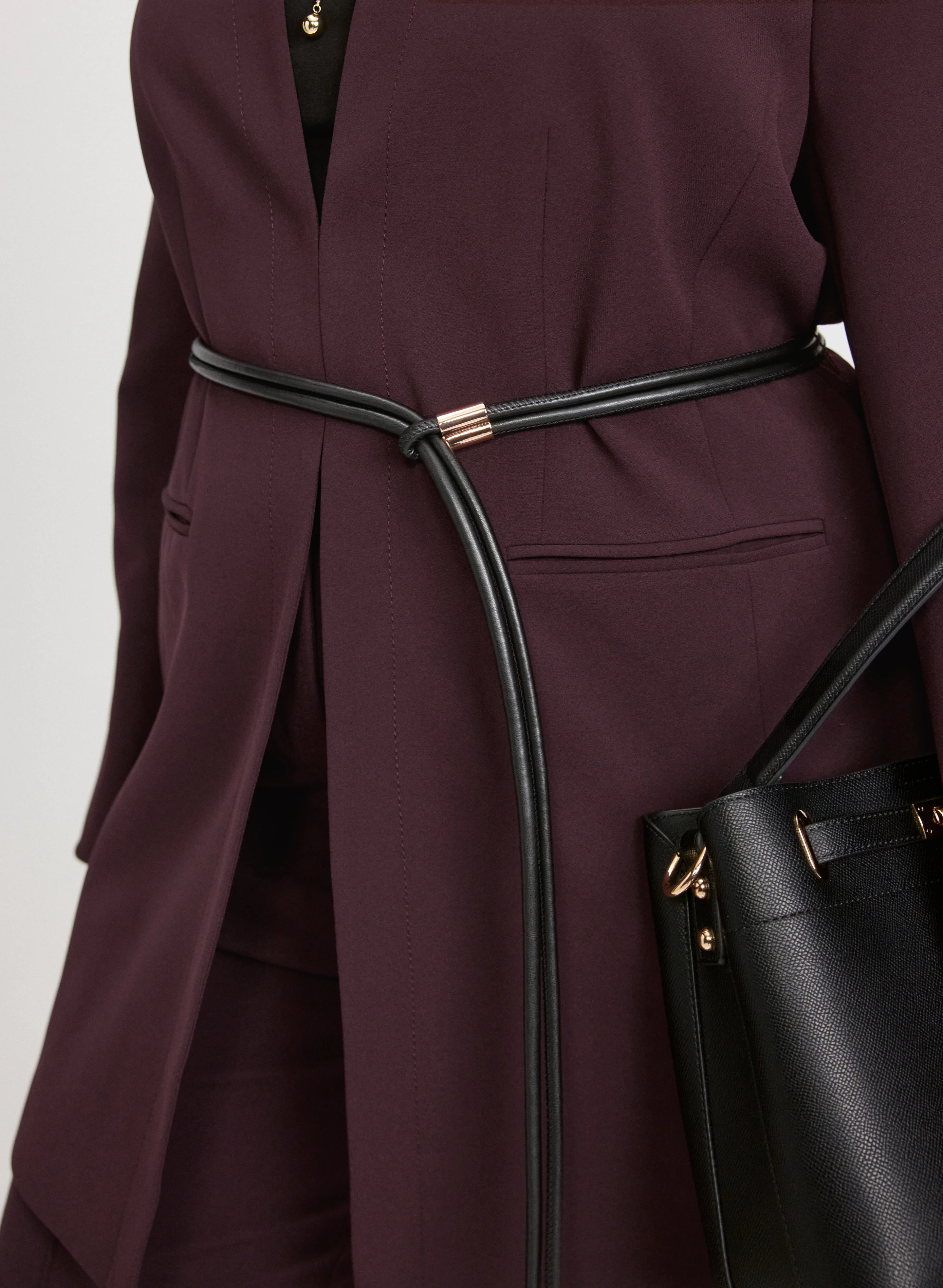 Belted Longline Blazer - Image 6