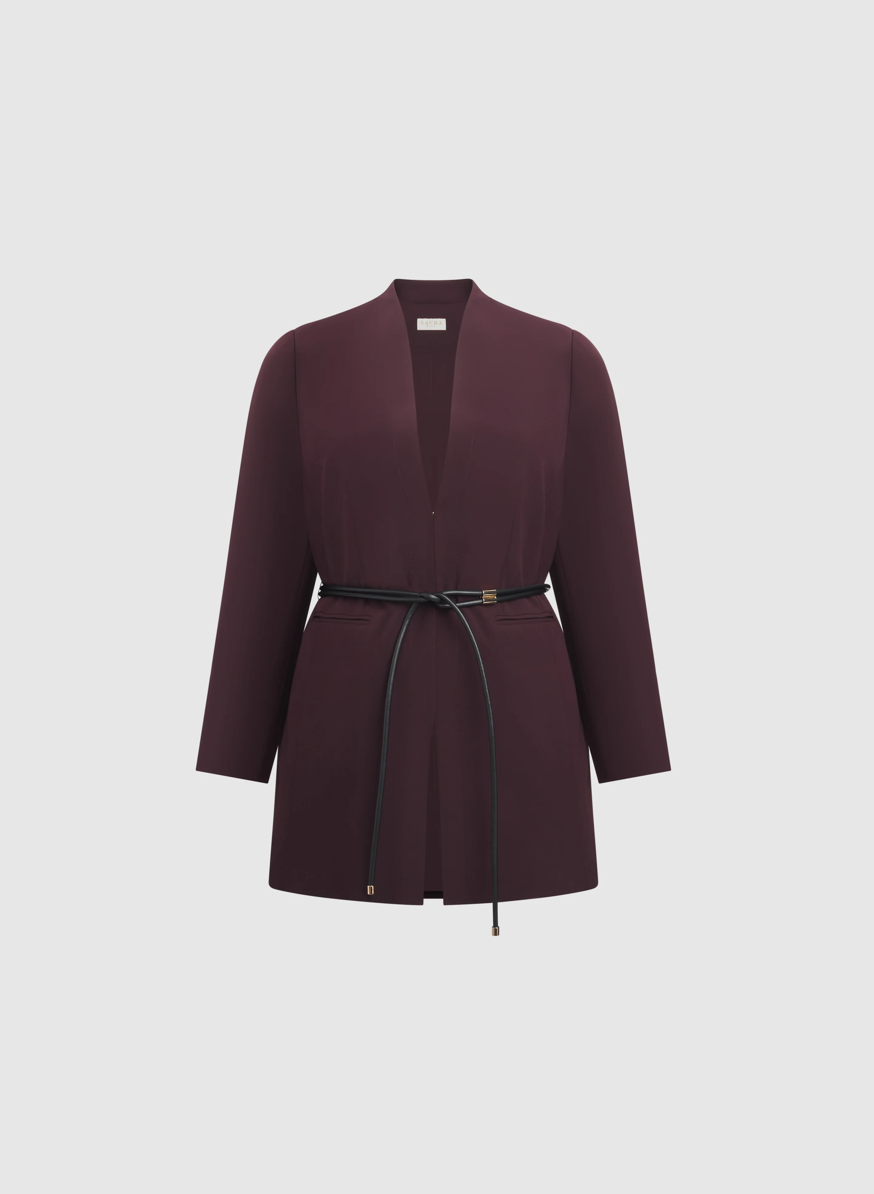 Belted Longline Blazer - Image 7