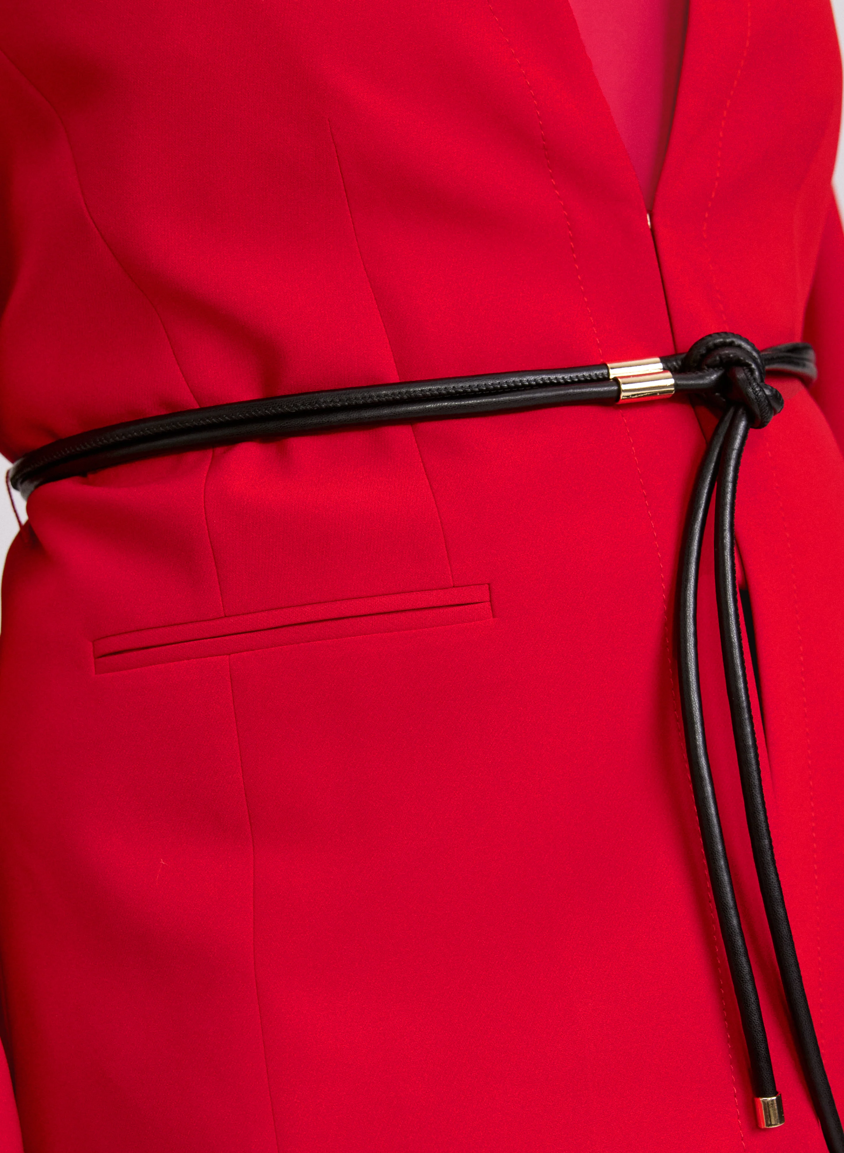 Belted Longline Blazer - Image 6