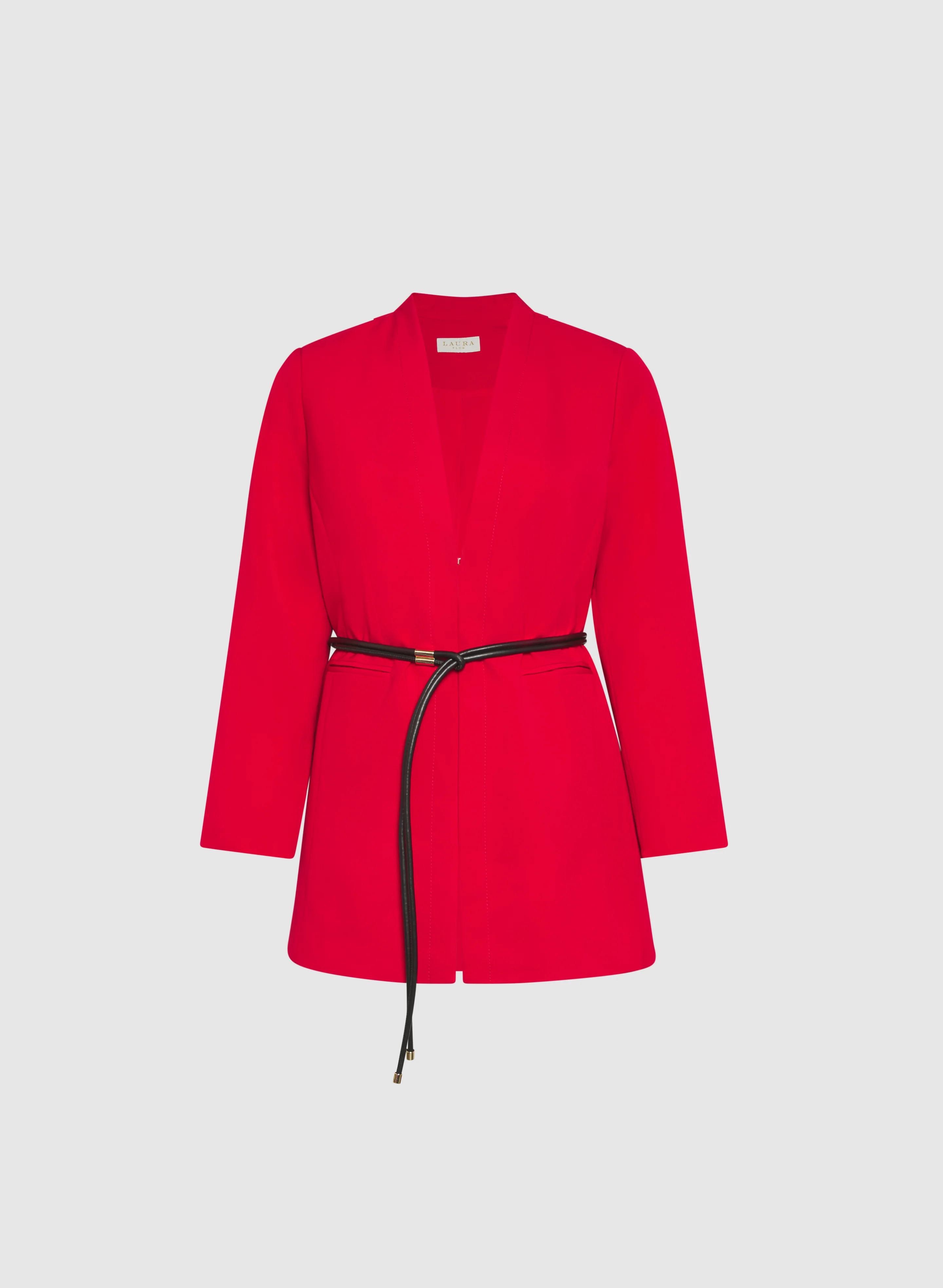 Belted Longline Blazer - Image 7
