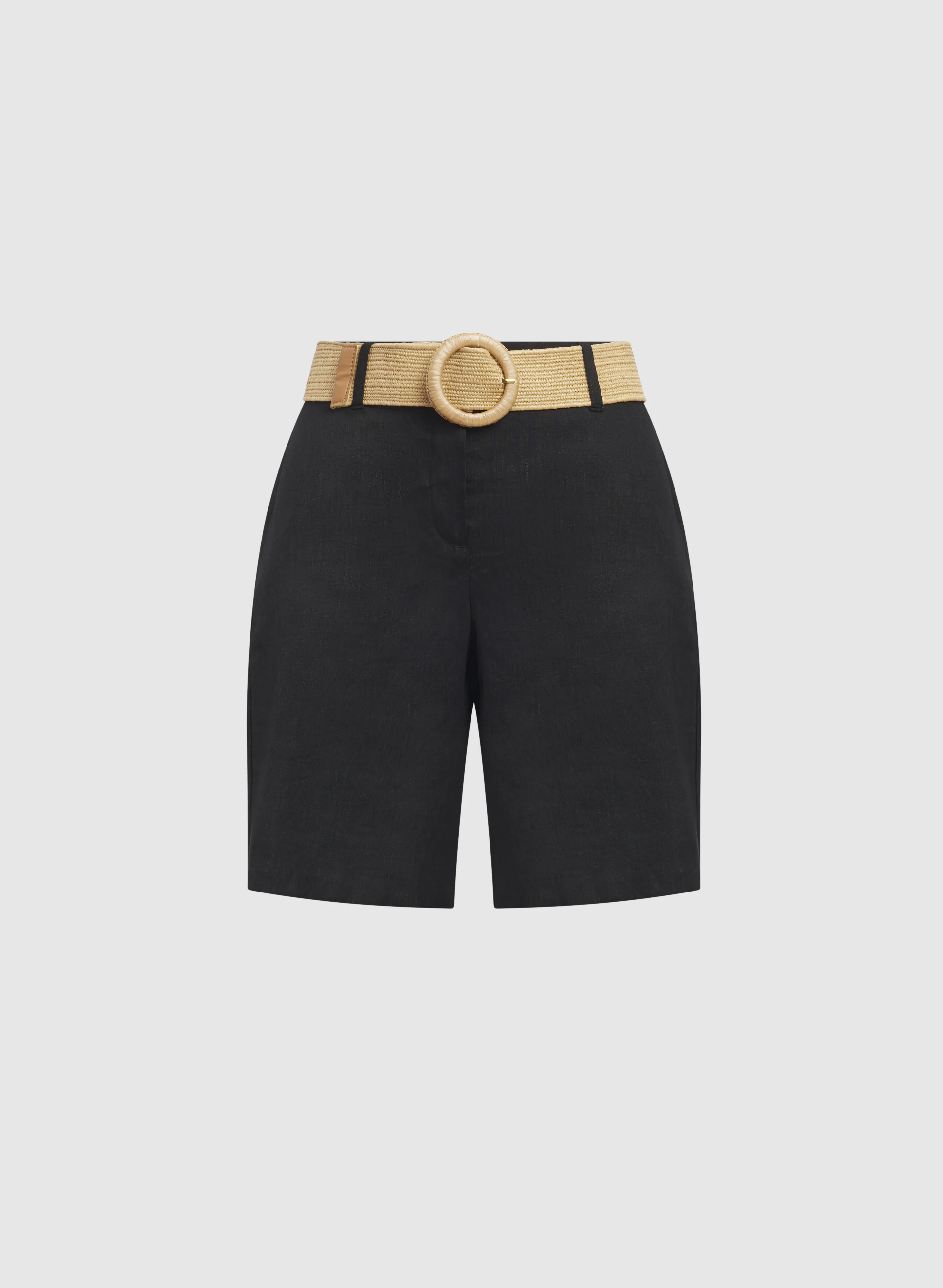 Belted Loose-Fit Shorts - Image 5