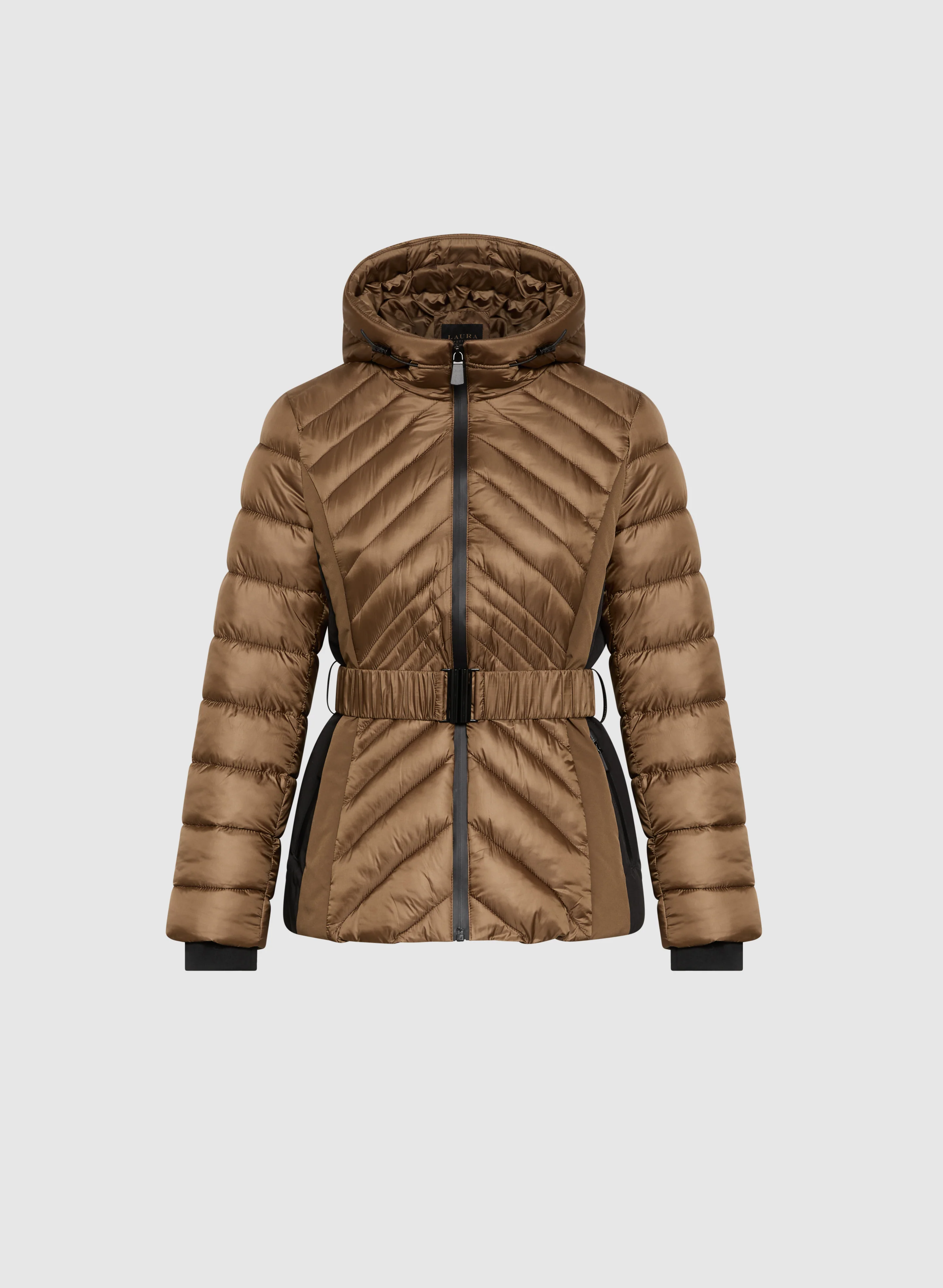 Belted Puffer Coat - Image 5
