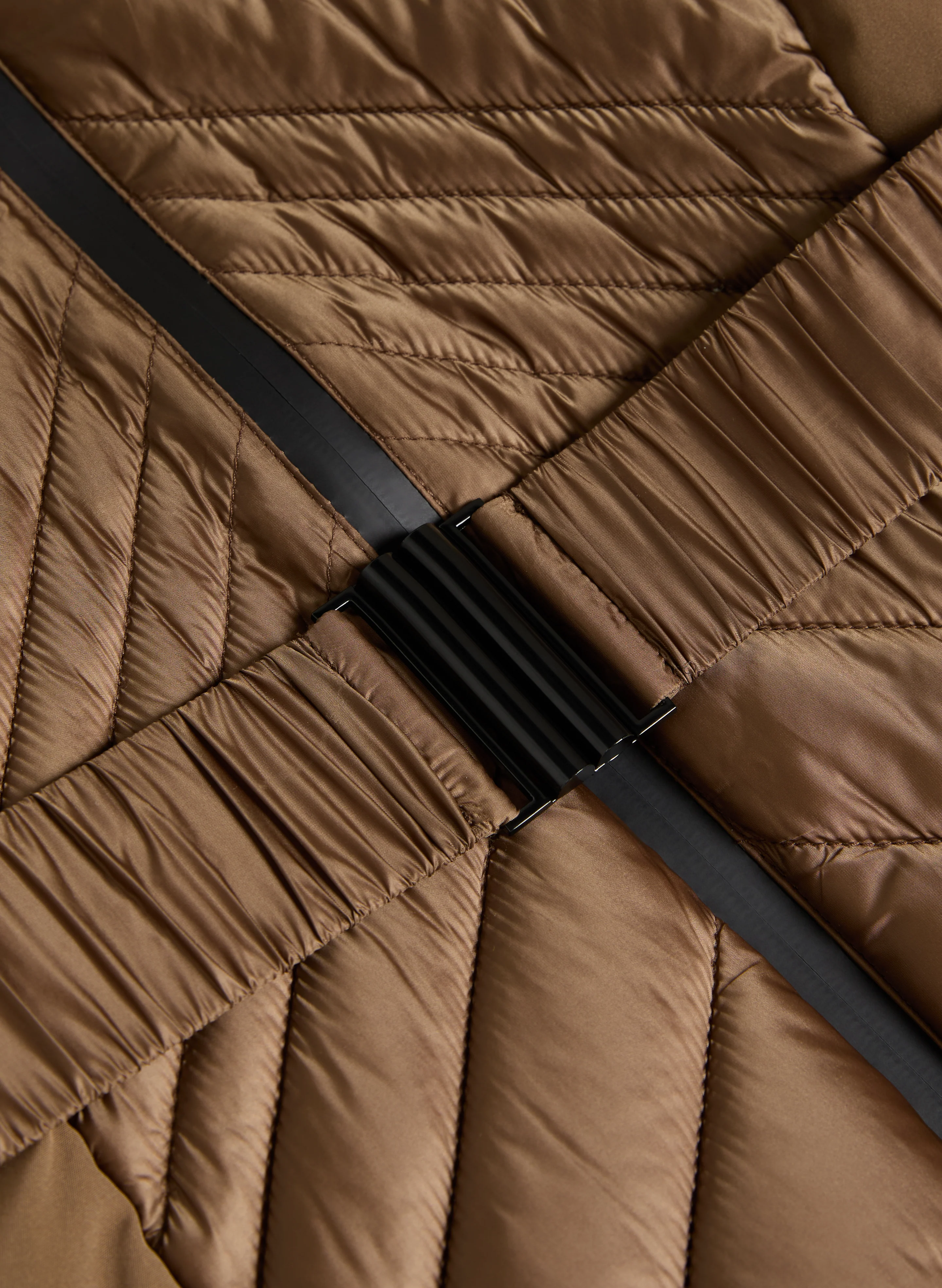 Belted Puffer Coat - Image 6