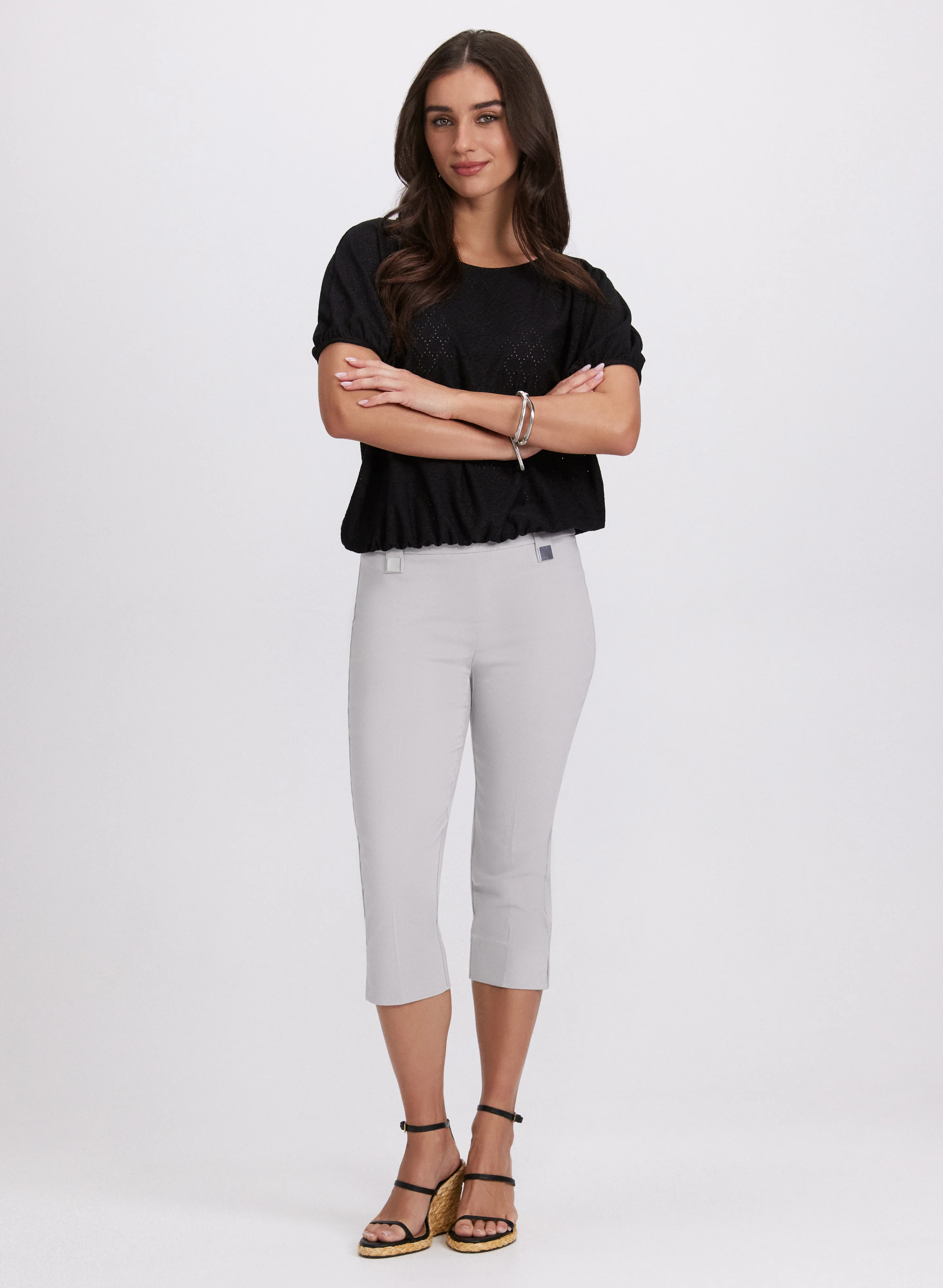 Bengaline Pull-On Capris - Image 3