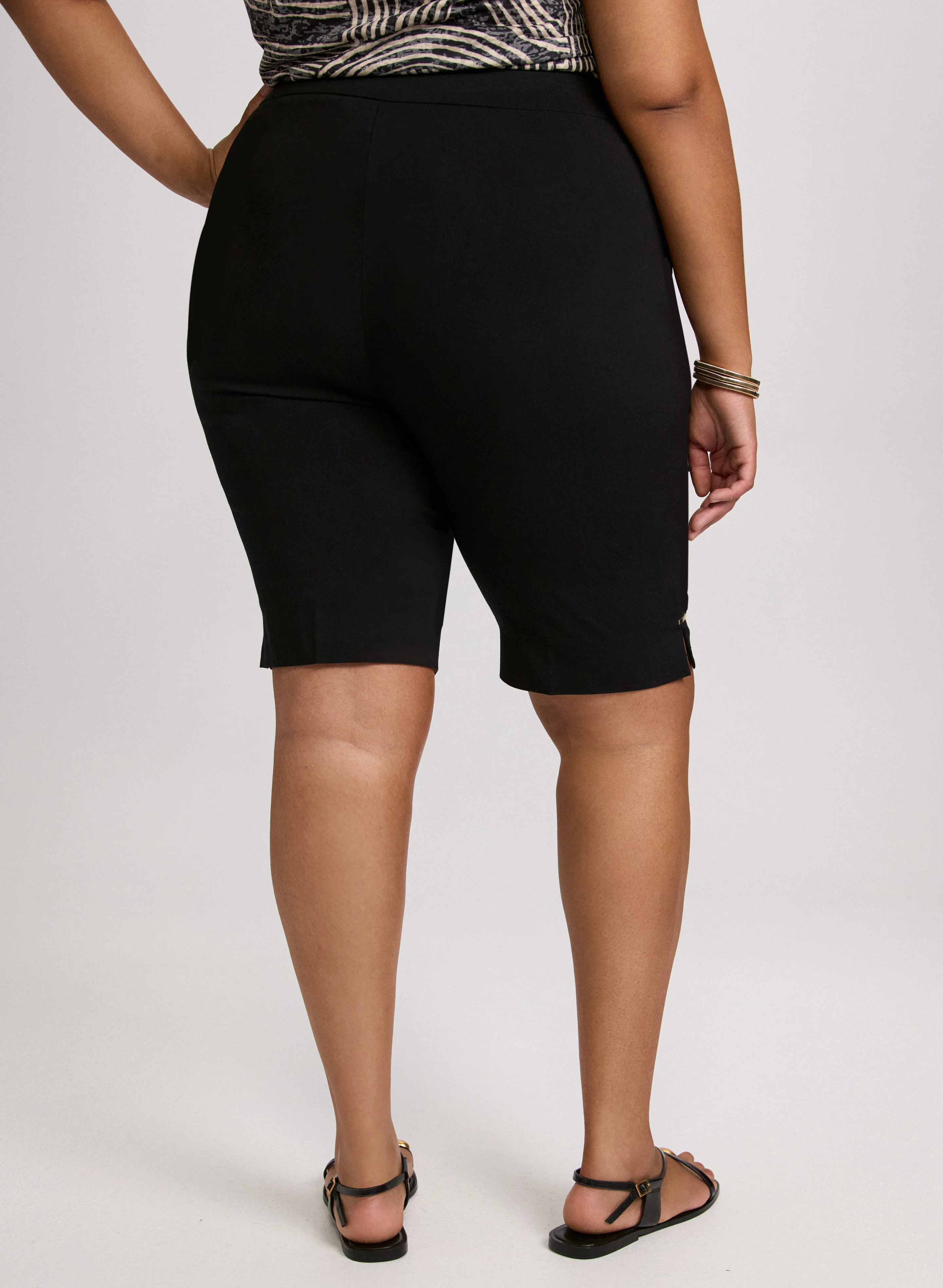 Bengaline Pull-On Shorts - Image 2