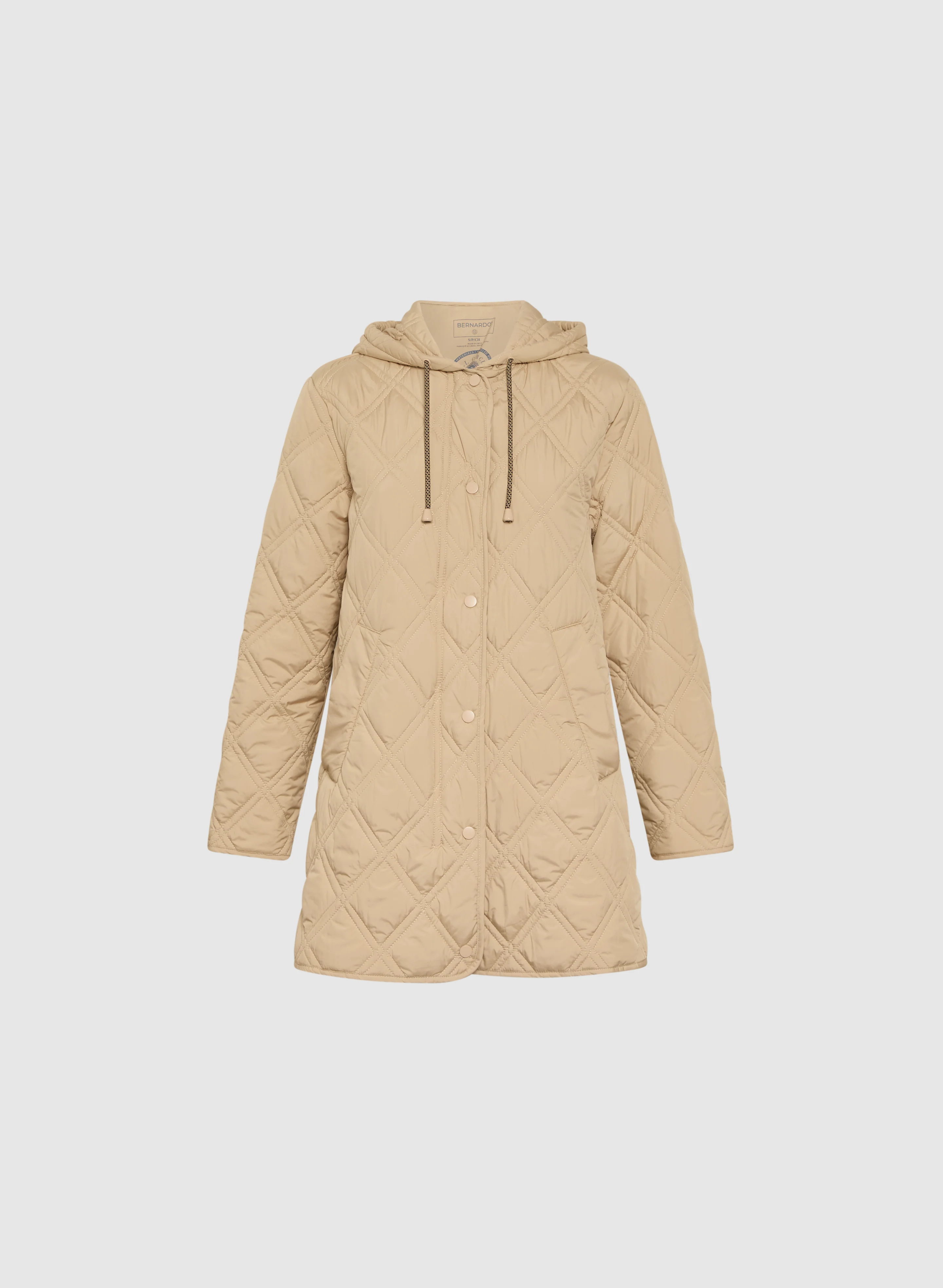 Bernardo - Hooded Quilted Coat - Image 6