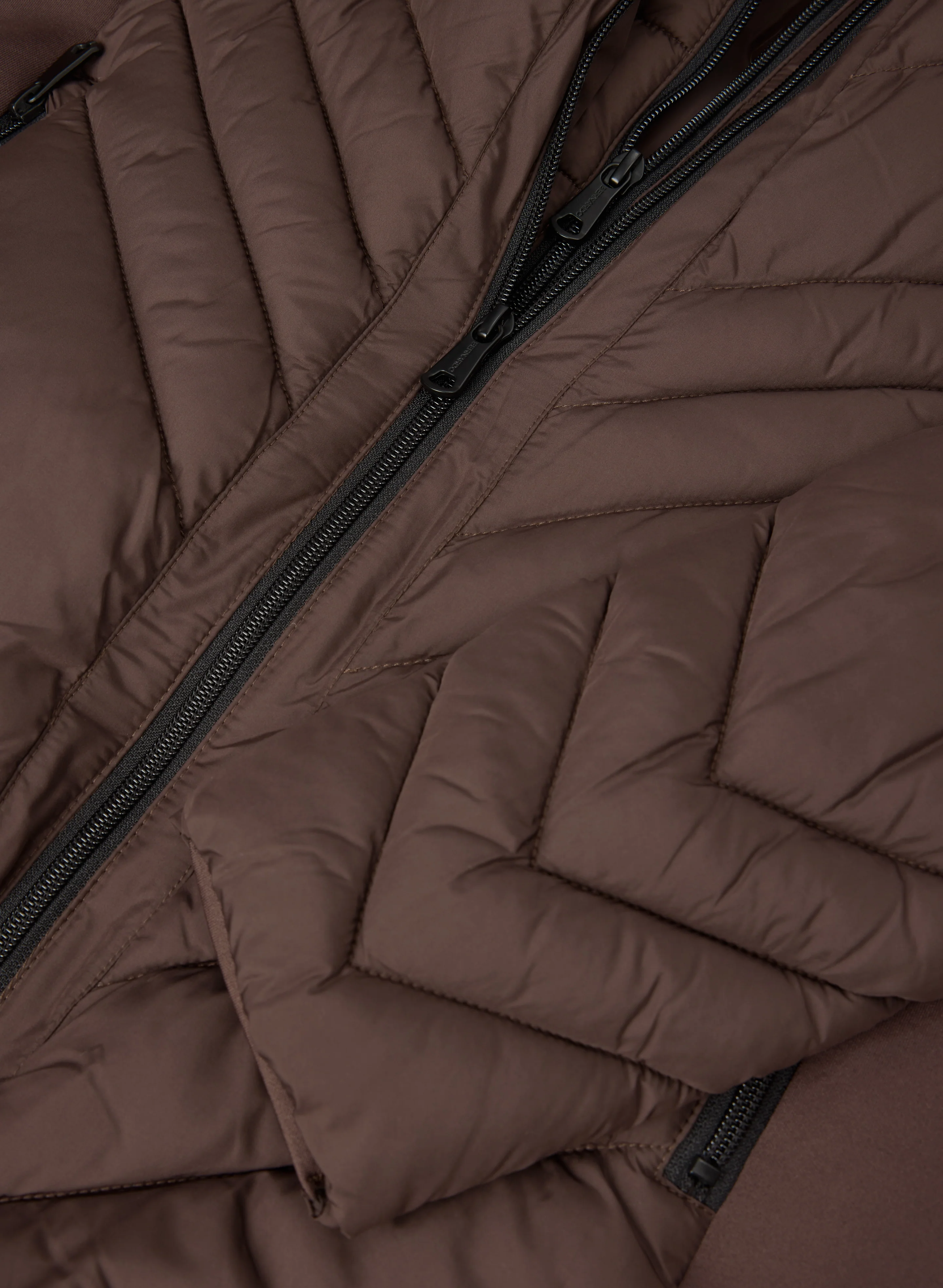 Bernardo - Quilted Scuba Detail Coat - Image 9