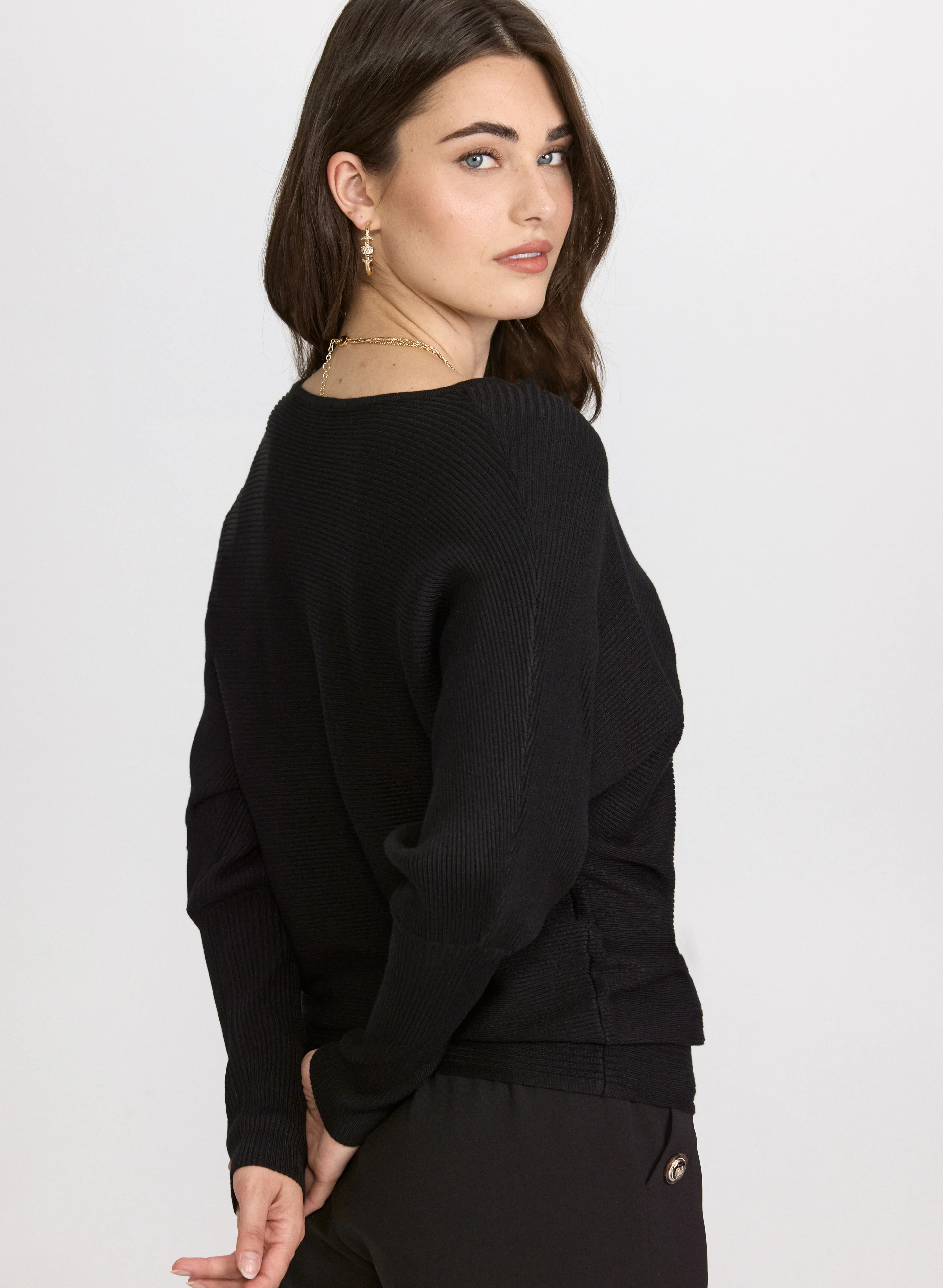Boat Neck Sweater - Image 4