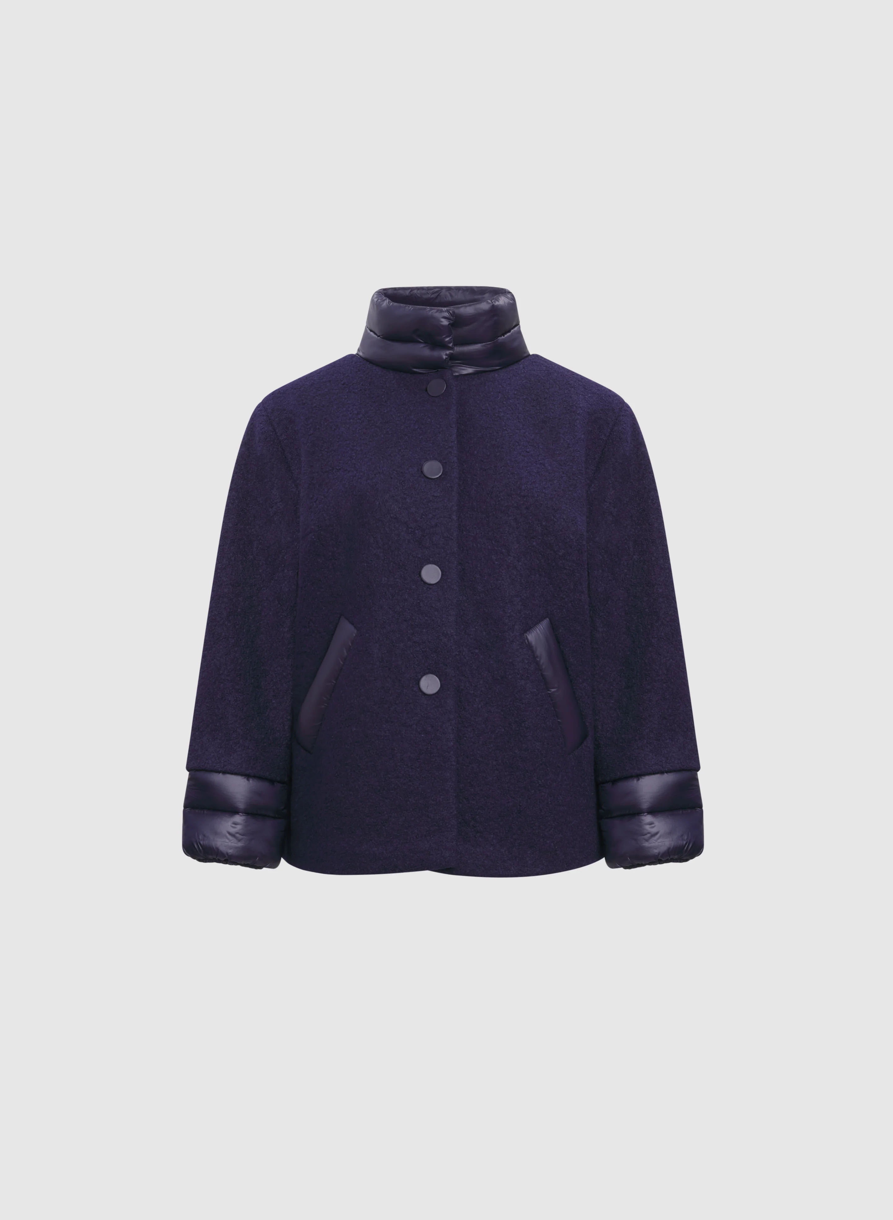 Boiled Wool-Blend Coat - Image 5