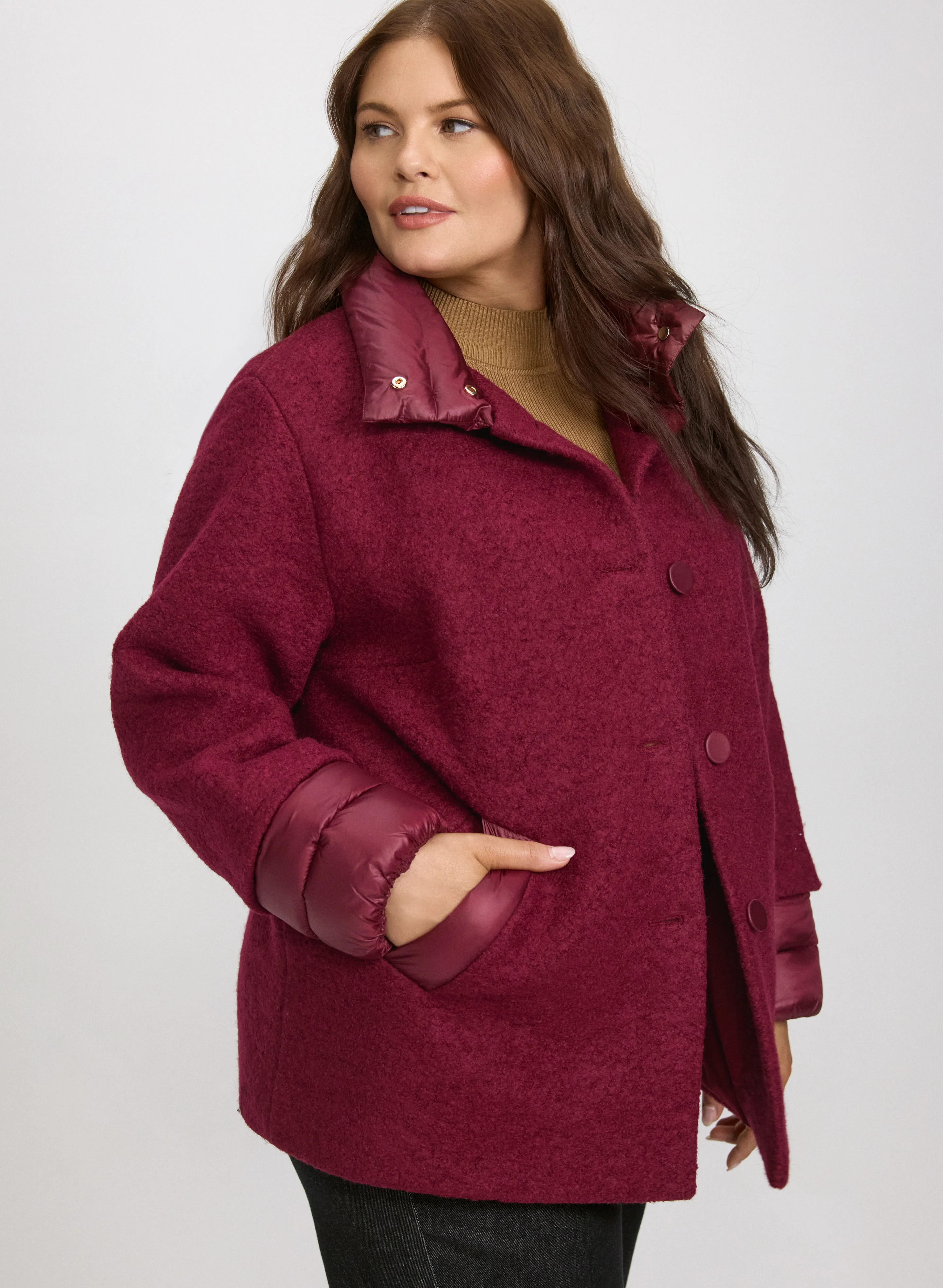 Boiled Wool-Blend Coat - Image 7