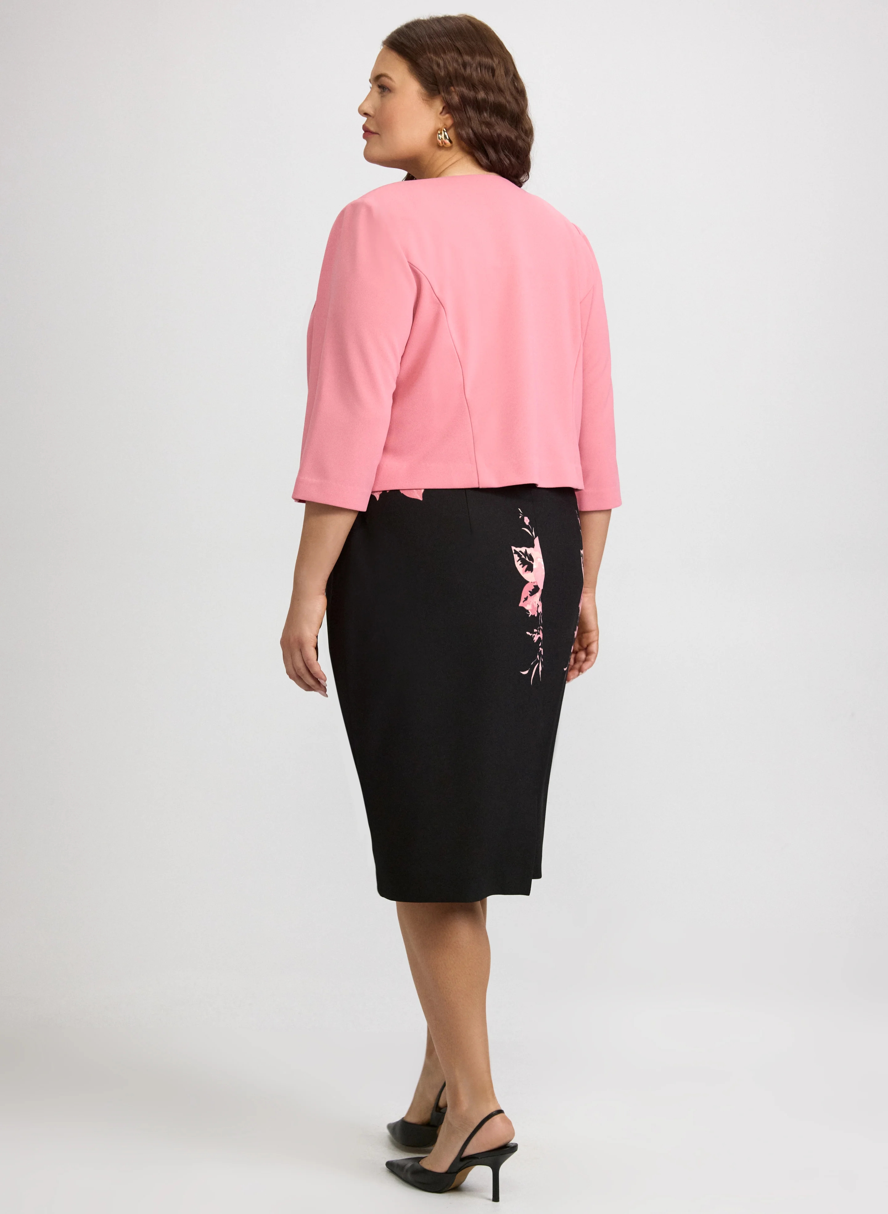 Bolero & Floral Dress Set - Image 3