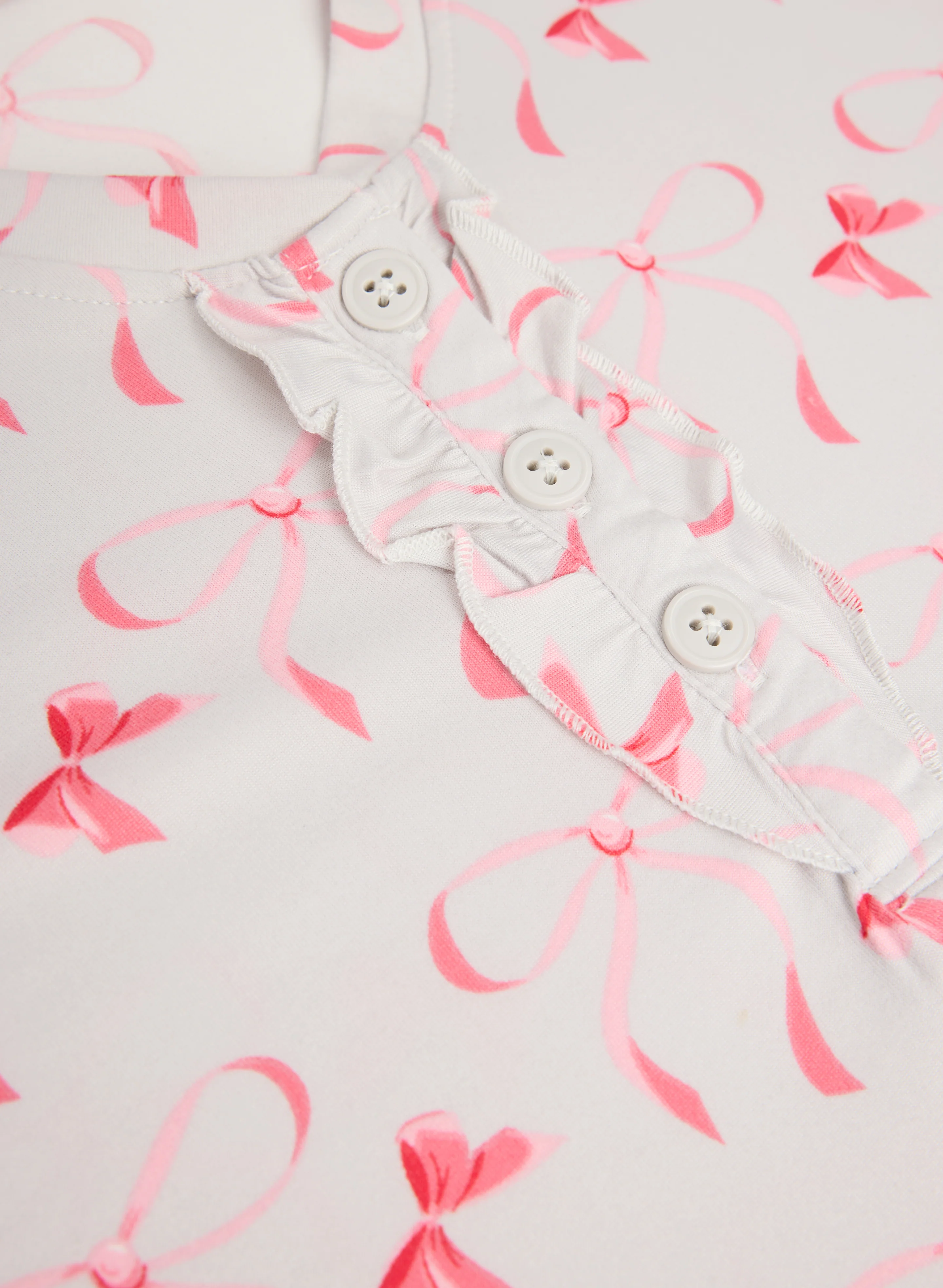 Bow Print Night Gown - Image 7