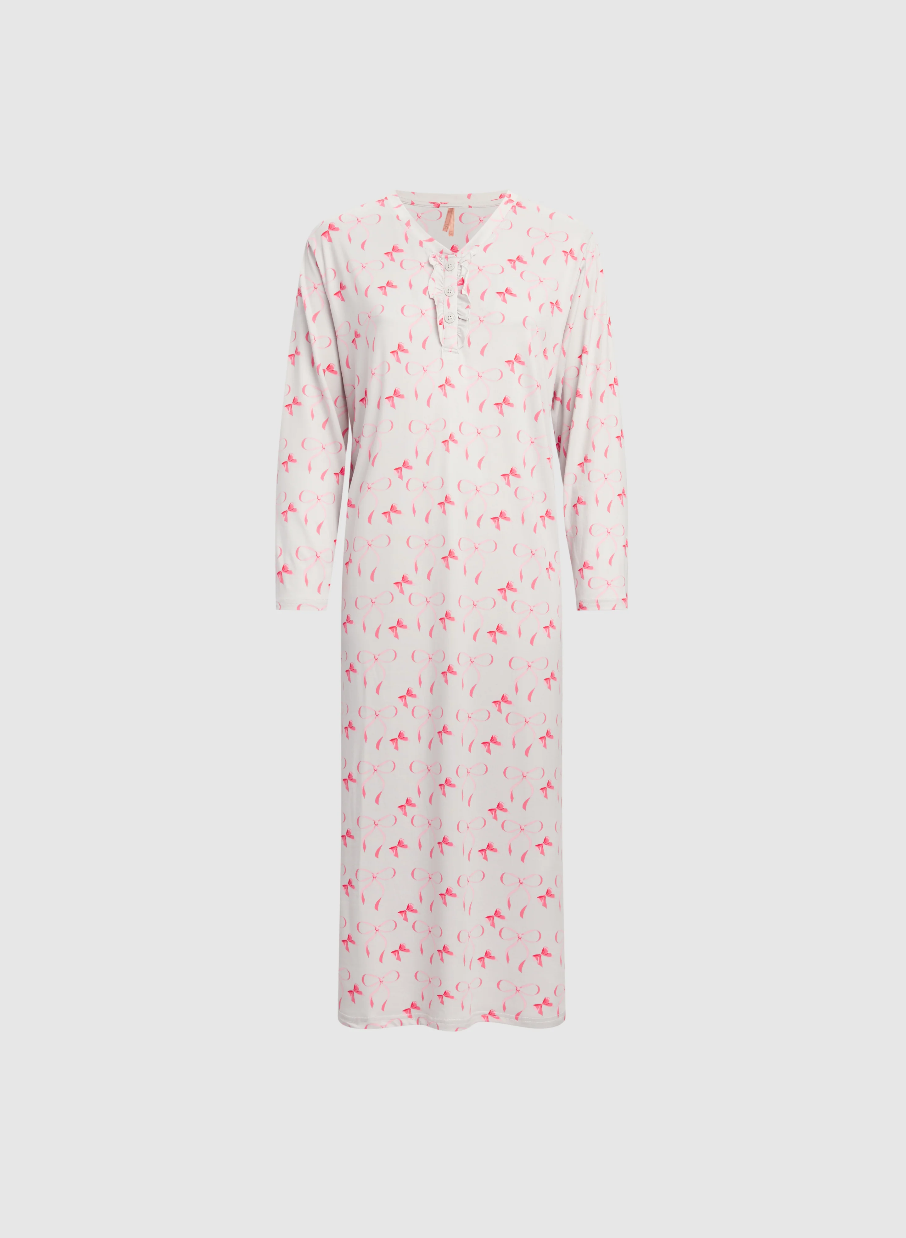 Bow Print Night Gown - Image 6