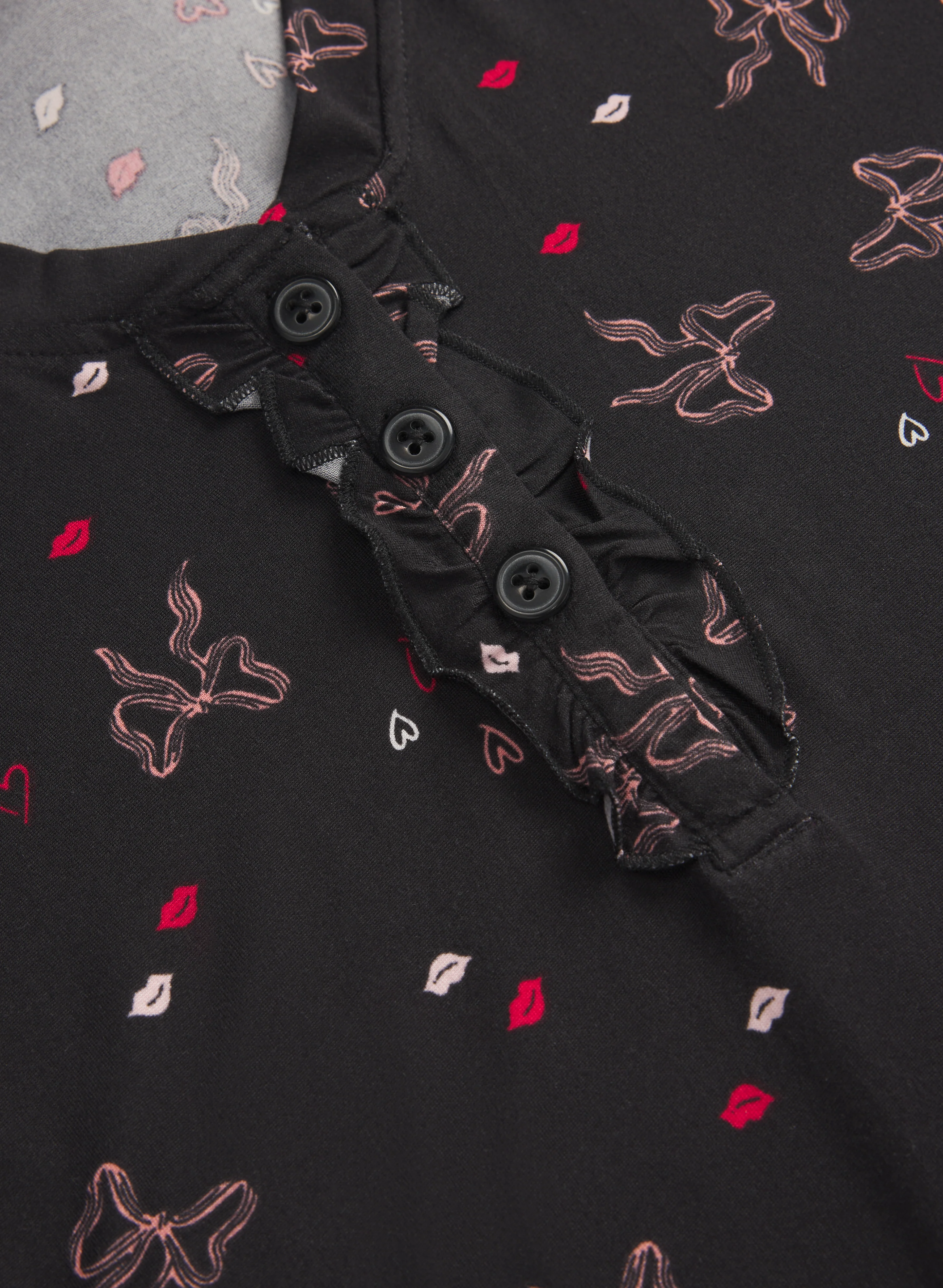 Bow Print Nightgown - Image 7