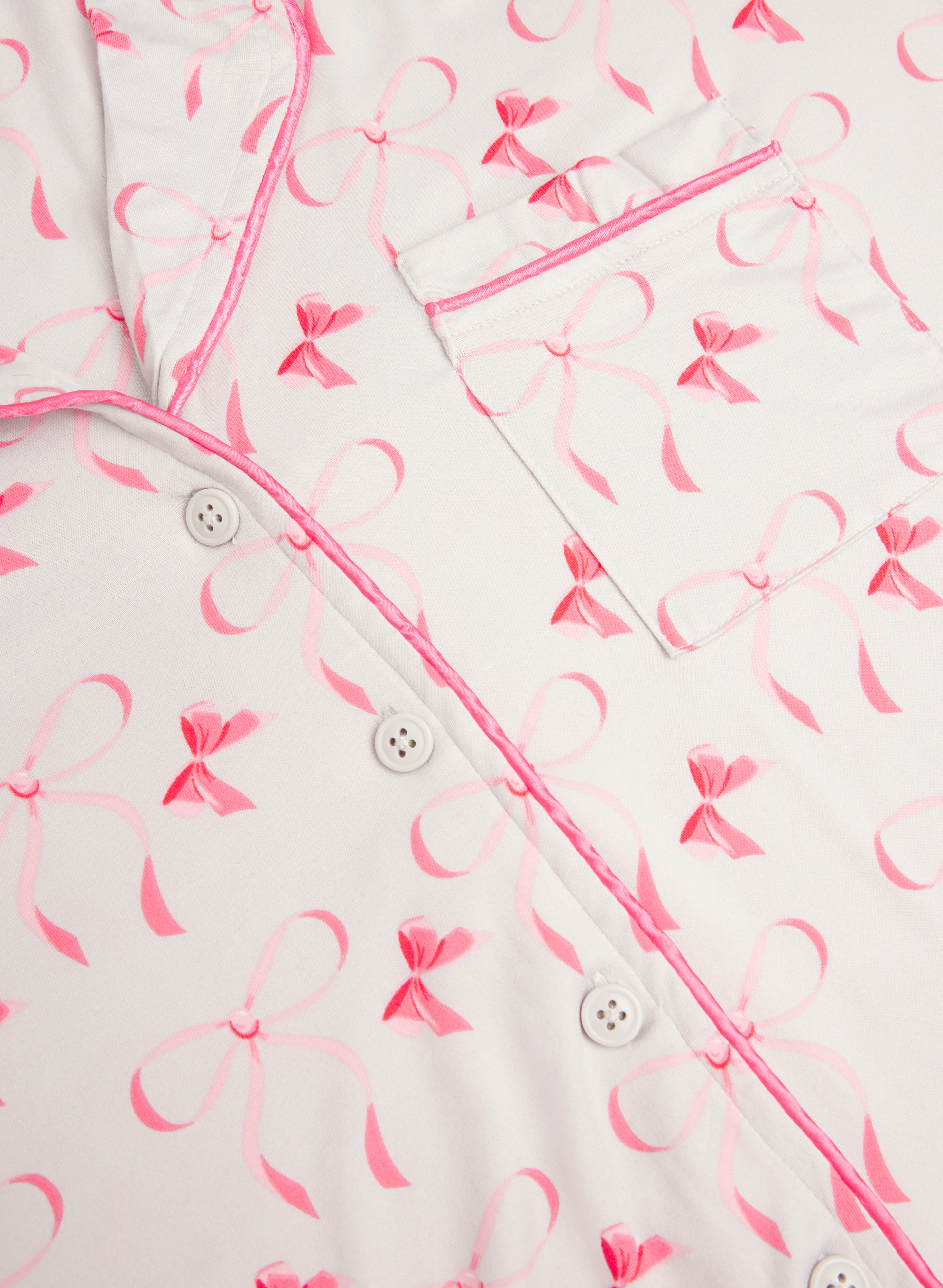 Bow Print Pyjama Set - Image 7