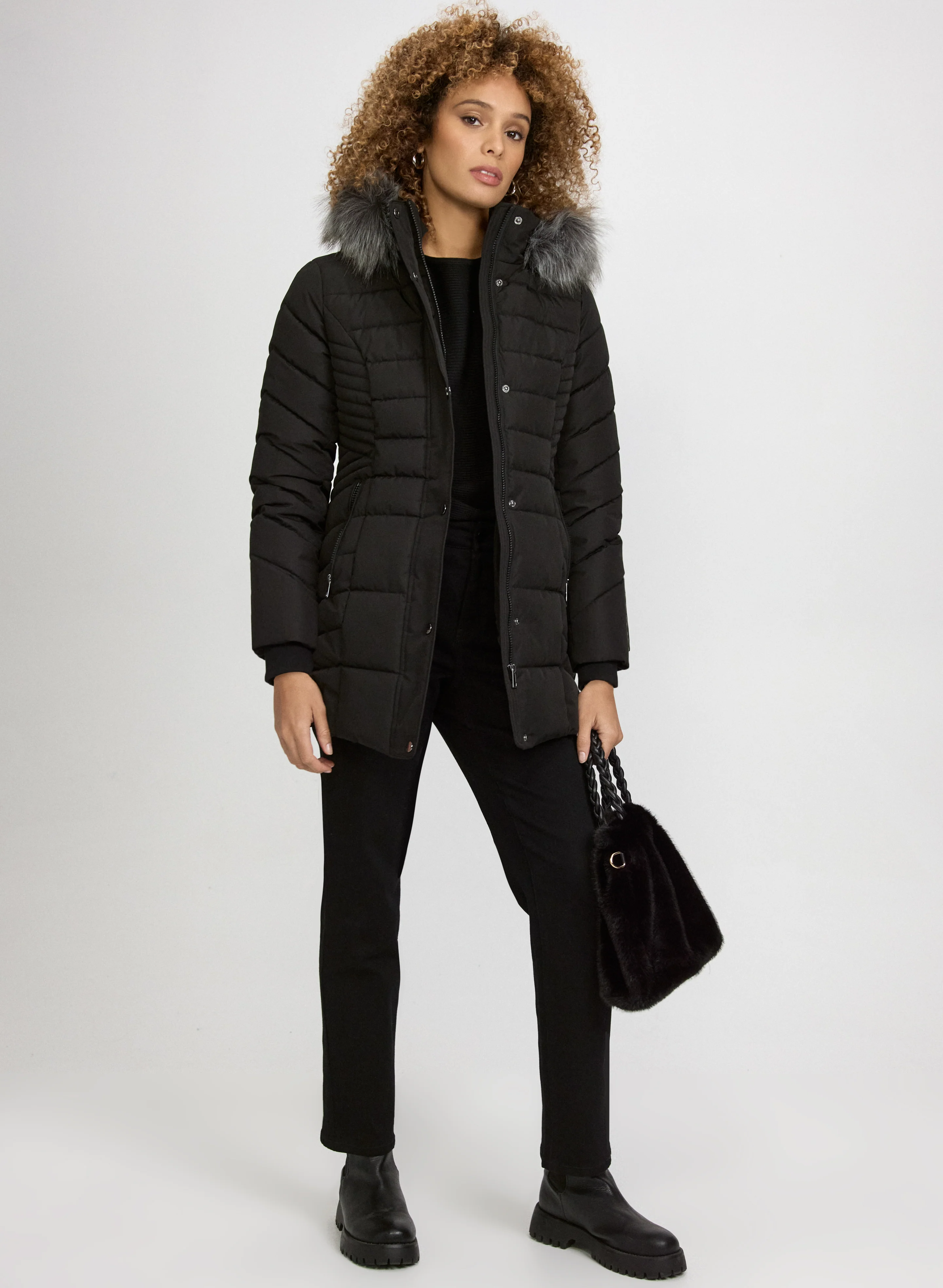 Box Quilted Coat - Image 3