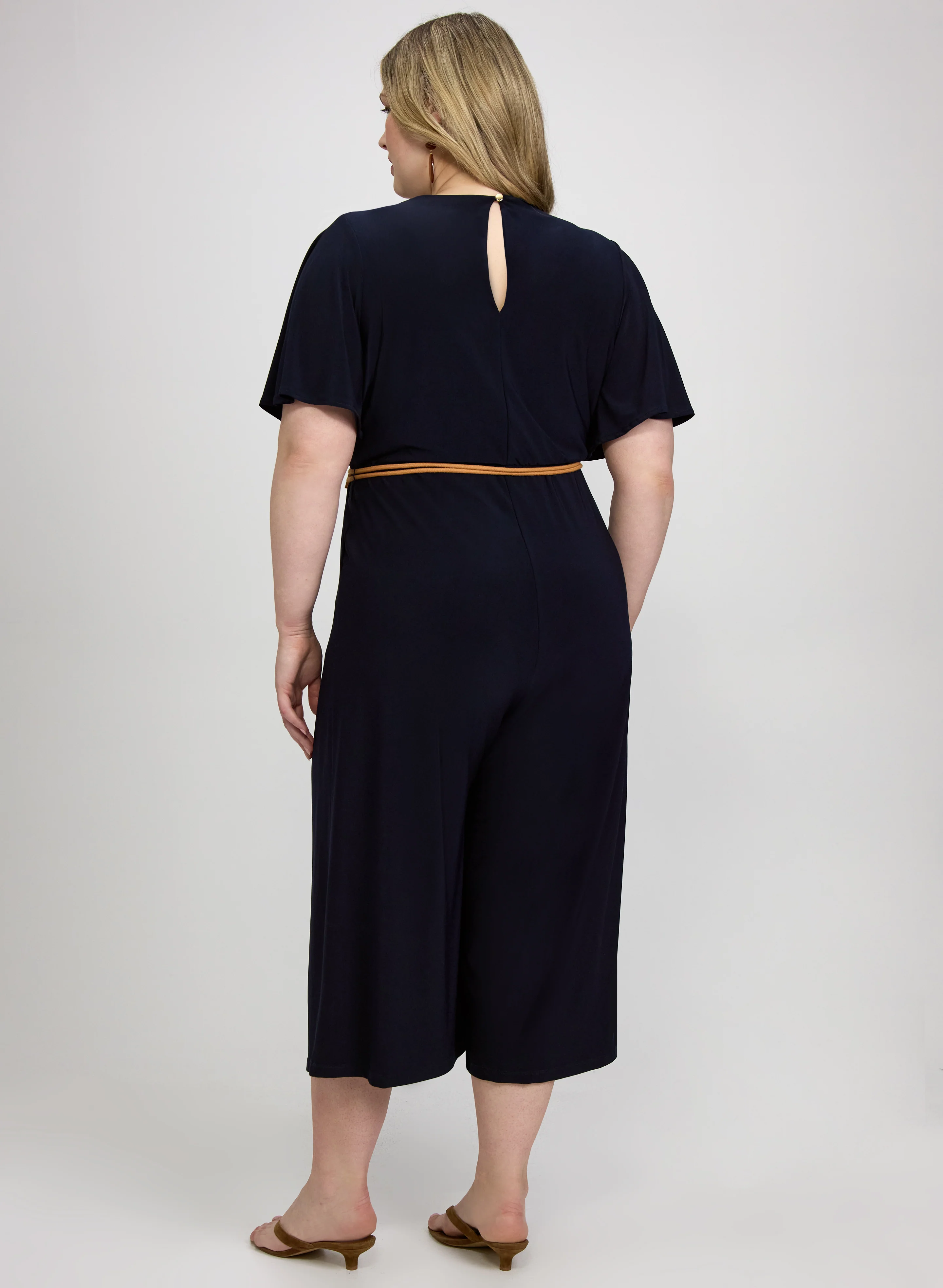Braided Belt Jumpsuit - Image 4