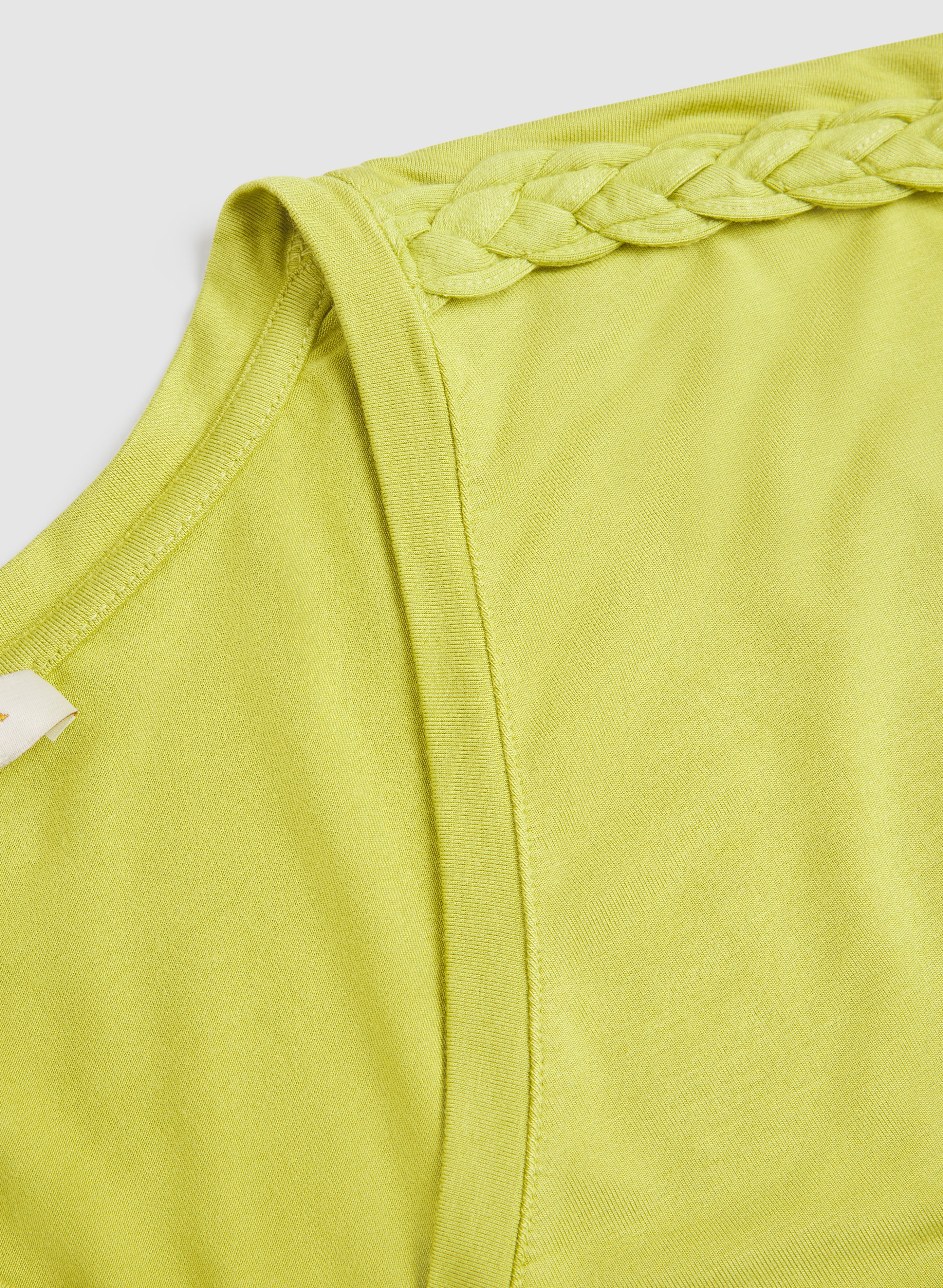 Braided Detail T-Shirt - Image 7