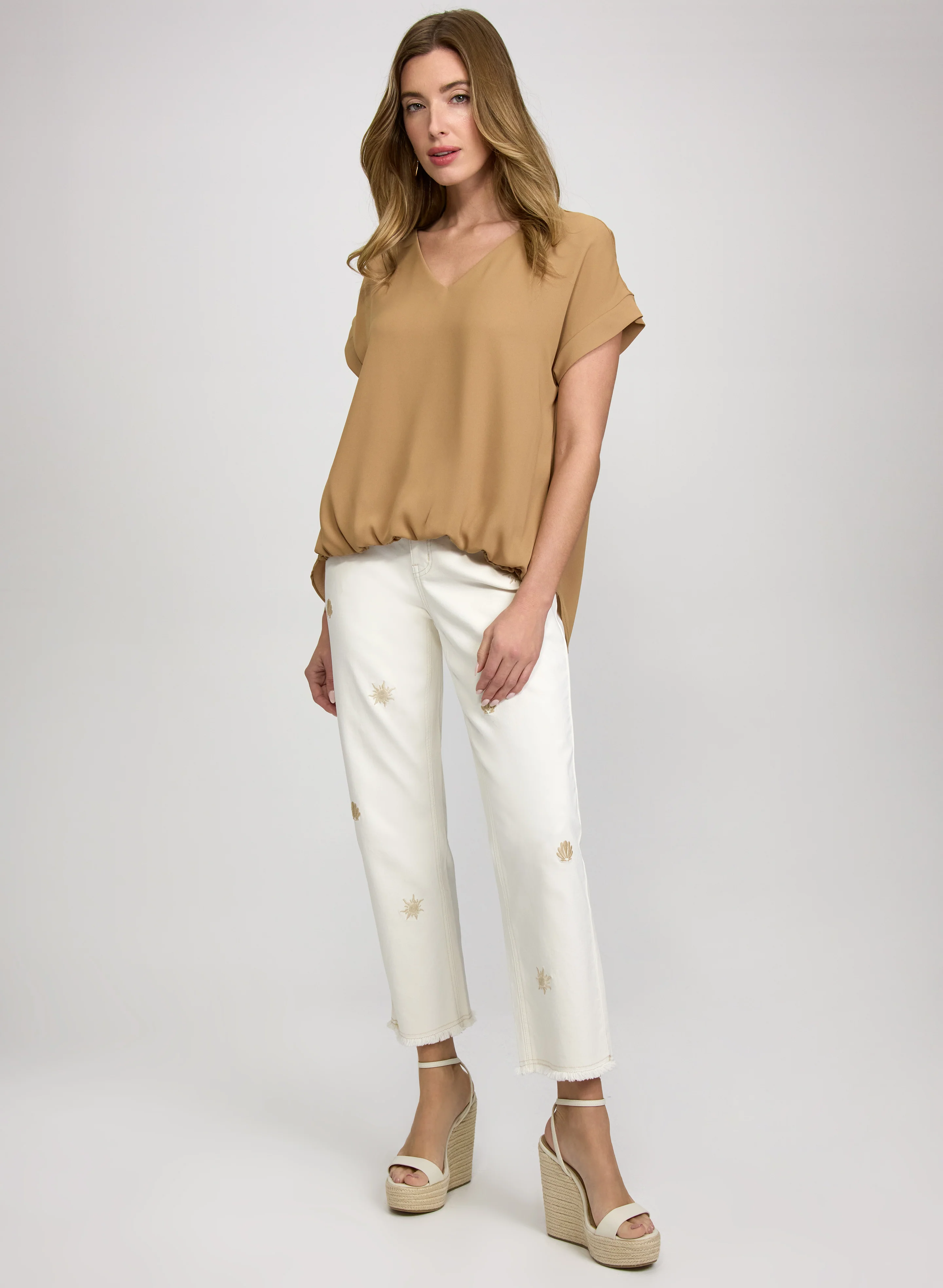 Bubble Hem Blouse - Image 3