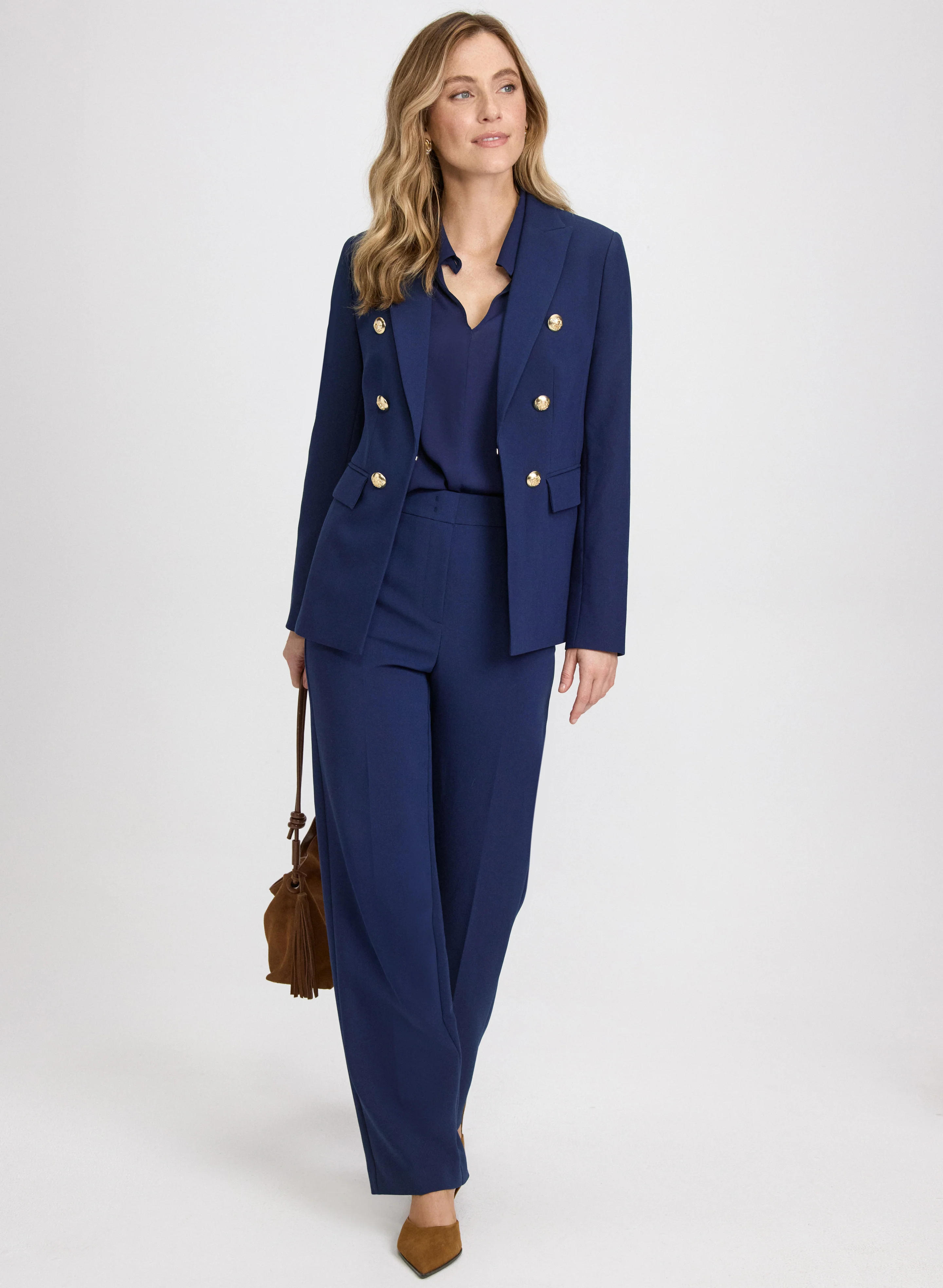 Button Detail Blazer - Image 2